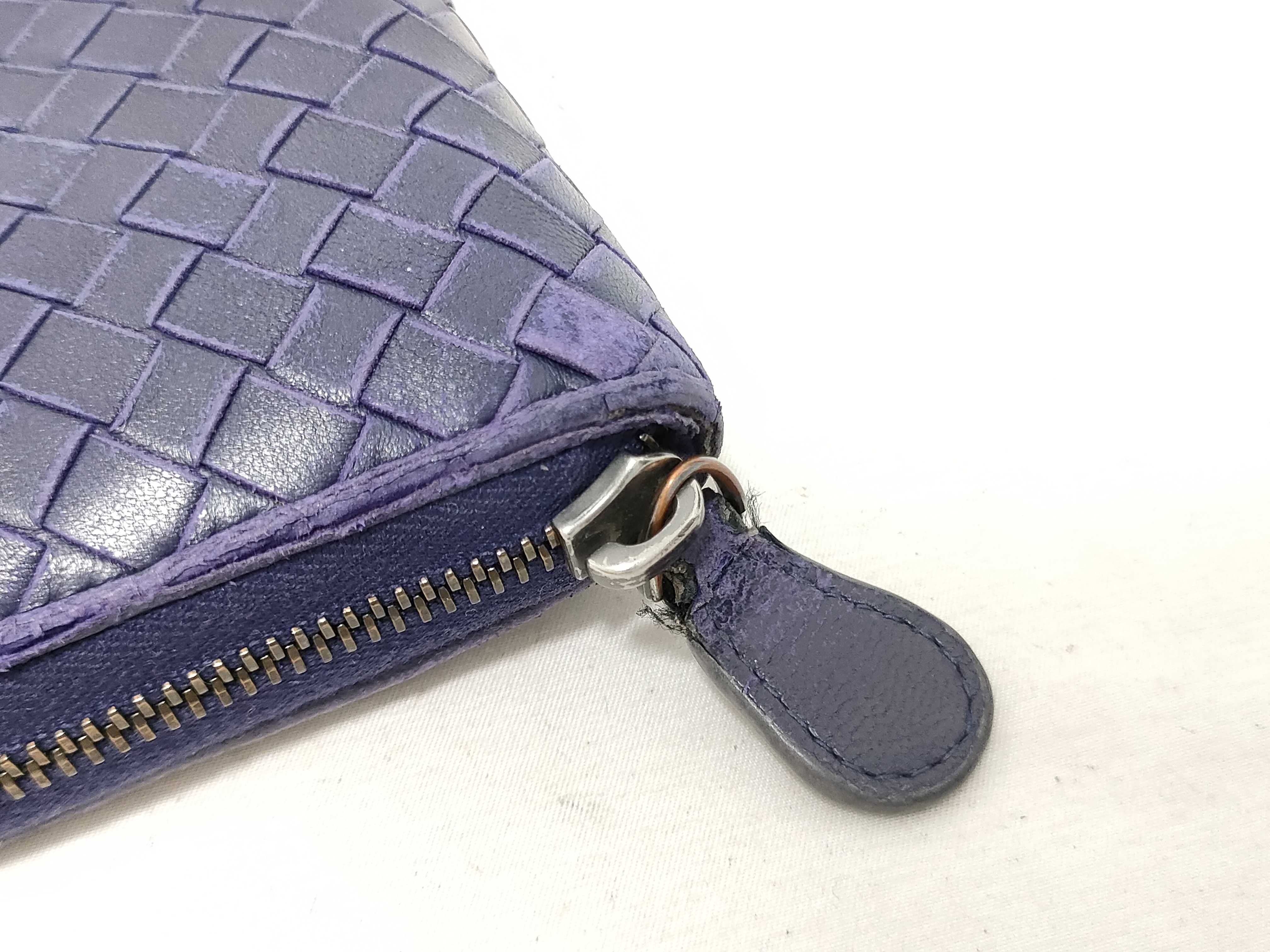 Intrecciato Long Wallet, Intrecciato Round Zip Wallet — view 4