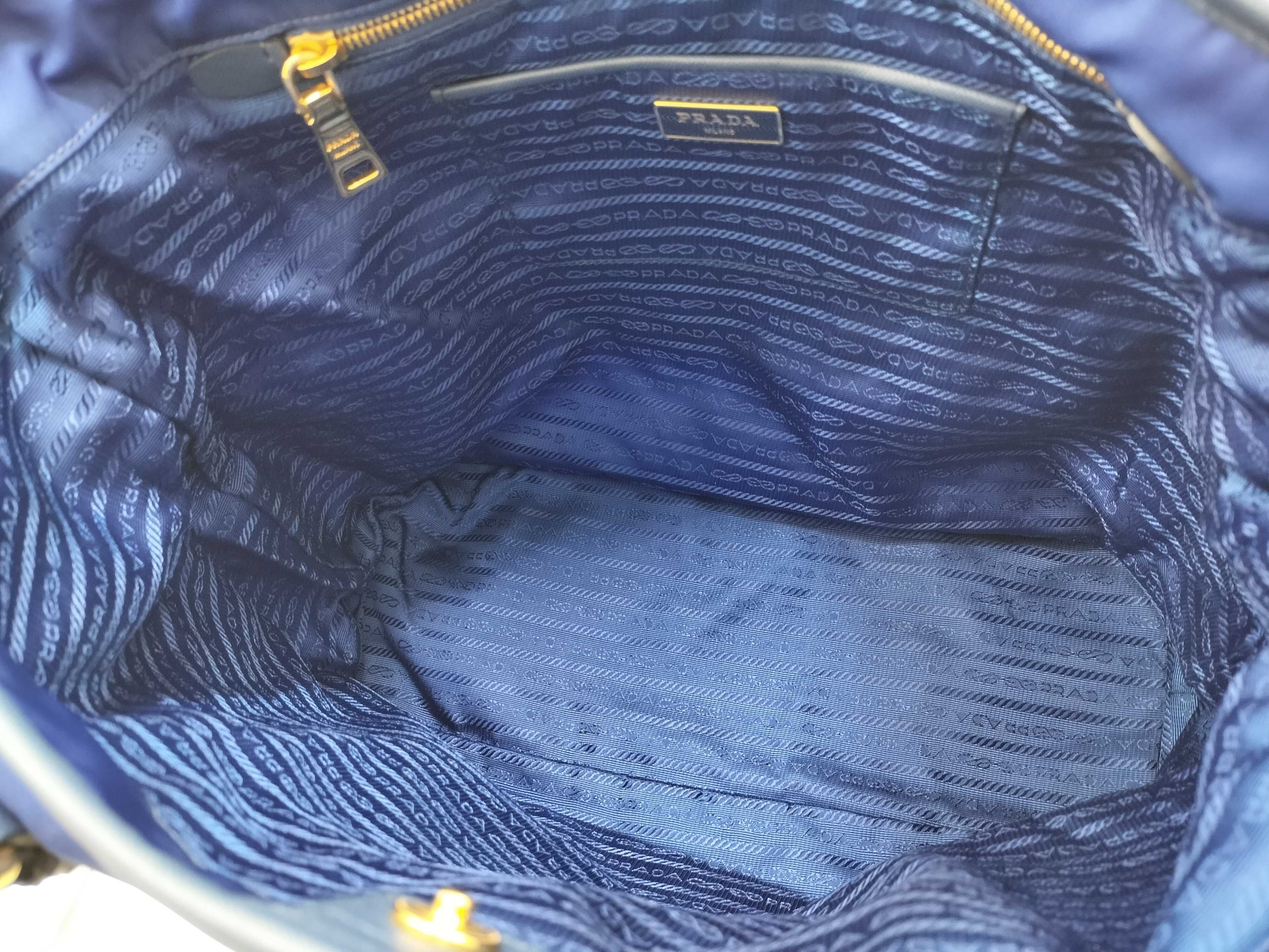 Nylon Pocono Nylon Shoulder Bag Blue BR4997 Tote Bag — view 12