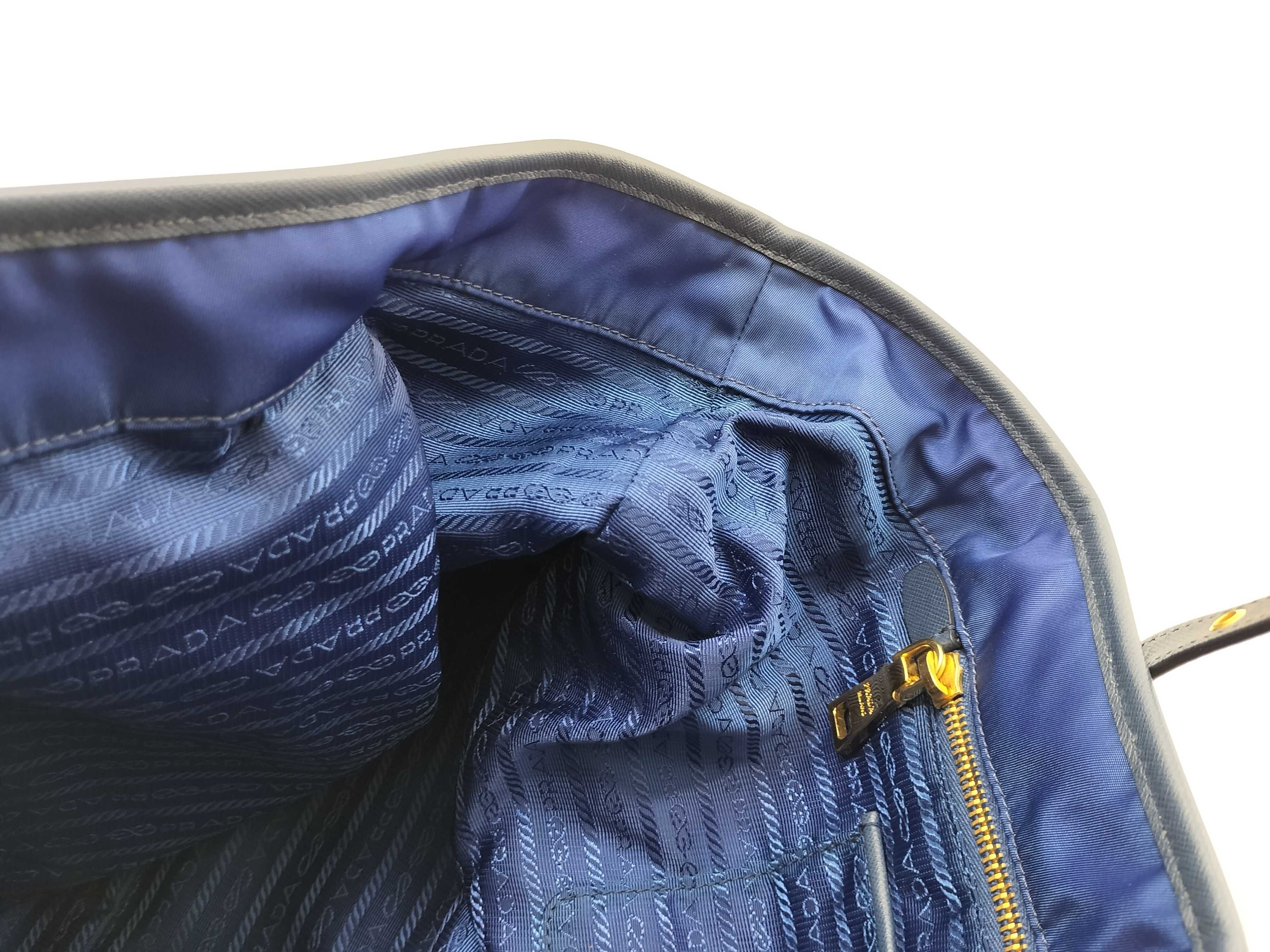 Nylon Pocono Nylon Shoulder Bag Blue BR4997 Tote Bag — view 13