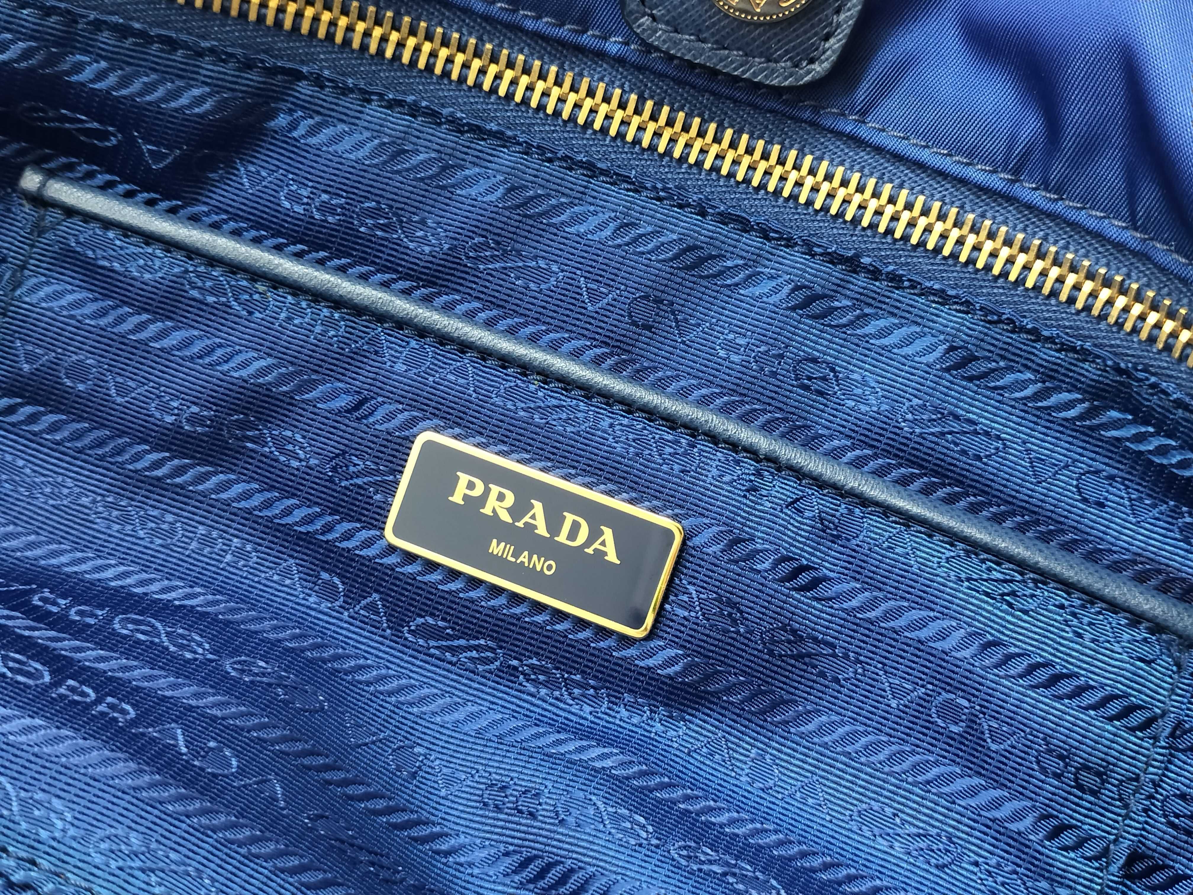 Nylon Pocono Nylon Shoulder Bag Blue BR4997 Tote Bag — view 14