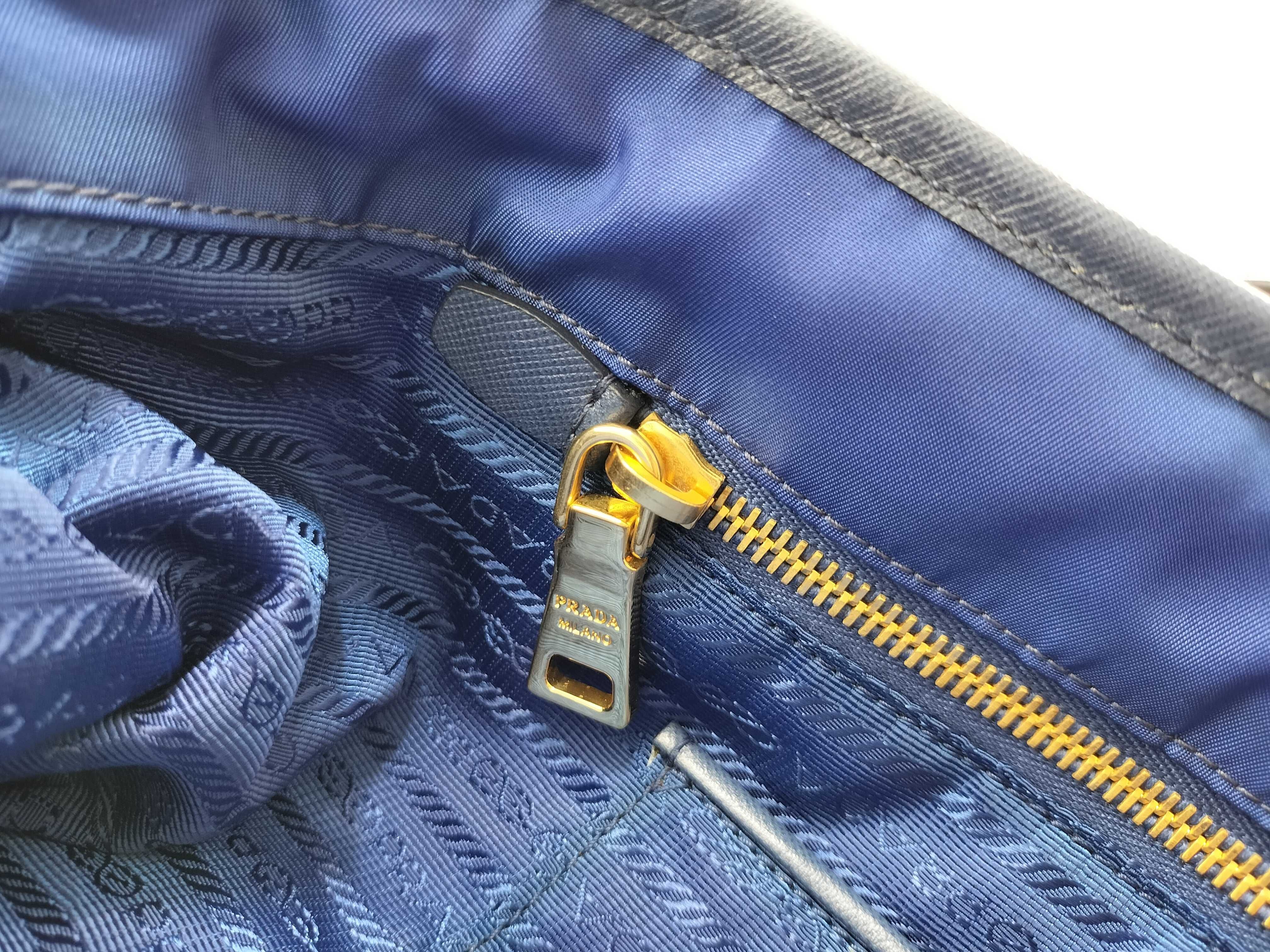 Nylon Pocono Nylon Shoulder Bag Blue BR4997 Tote Bag — view 15