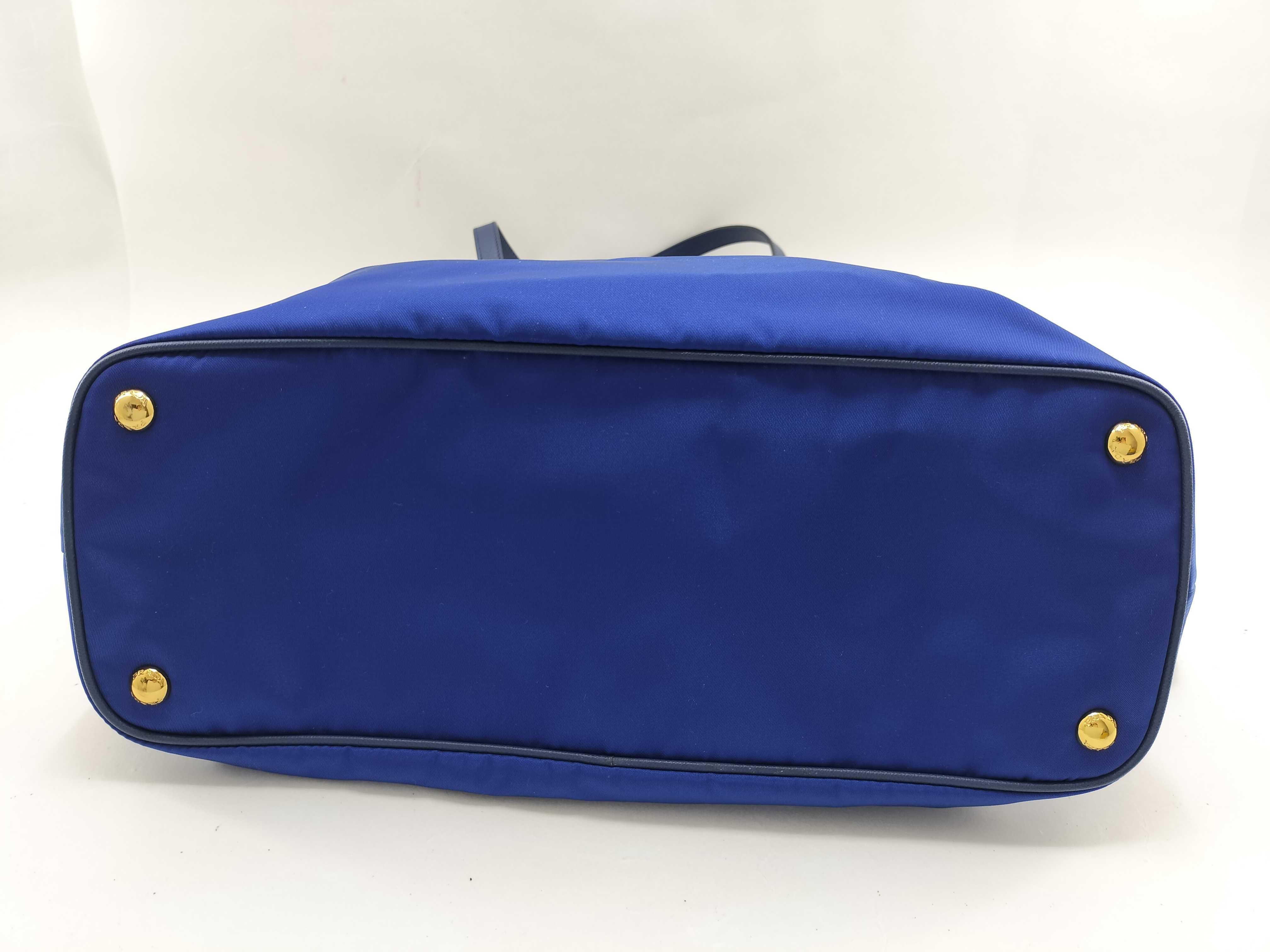 Nylon Pocono Nylon Shoulder Bag Blue BR4997 Tote Bag — view 7