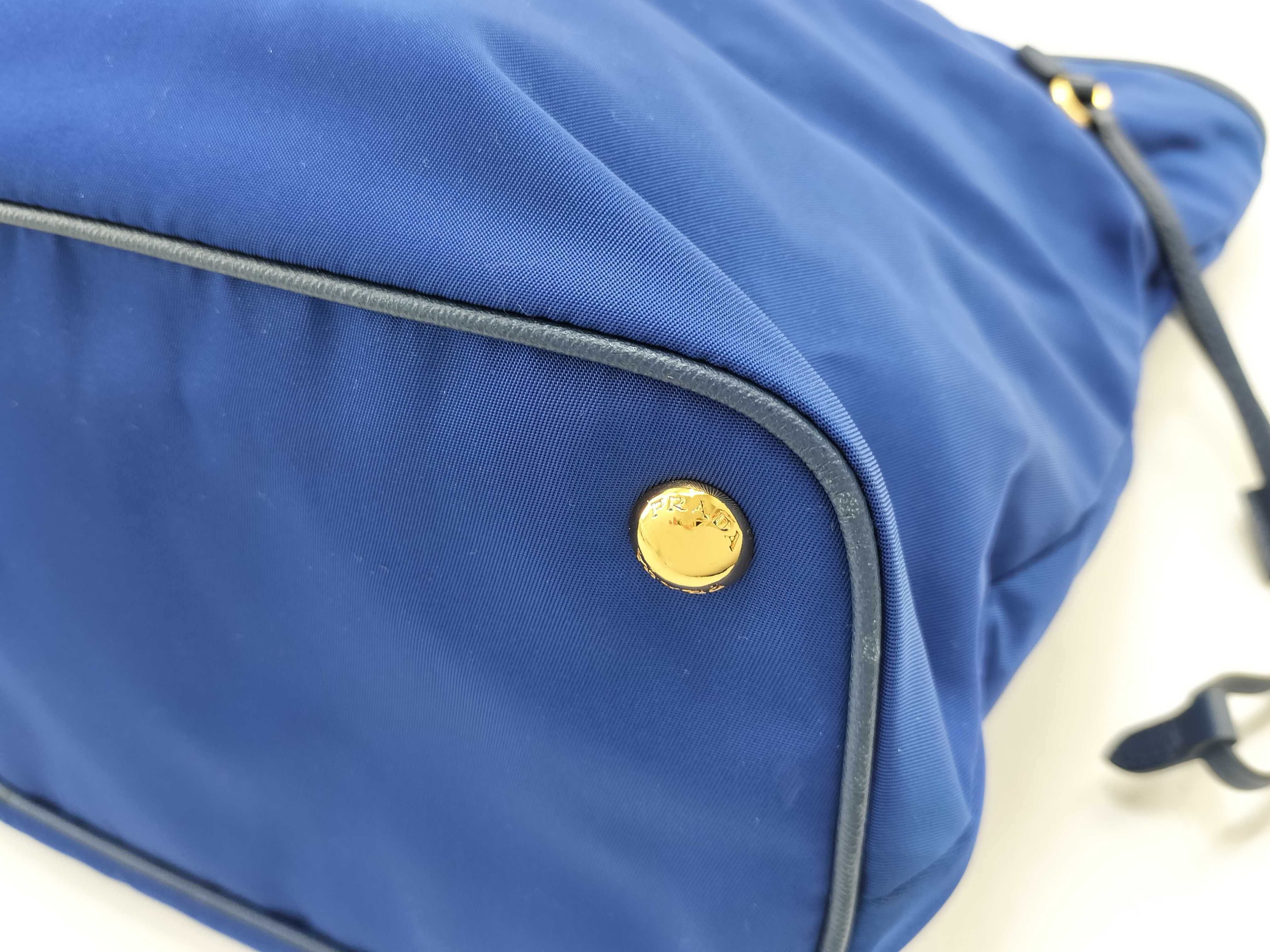 Nylon Pocono Nylon Shoulder Bag Blue BR4997 Tote Bag — view 9