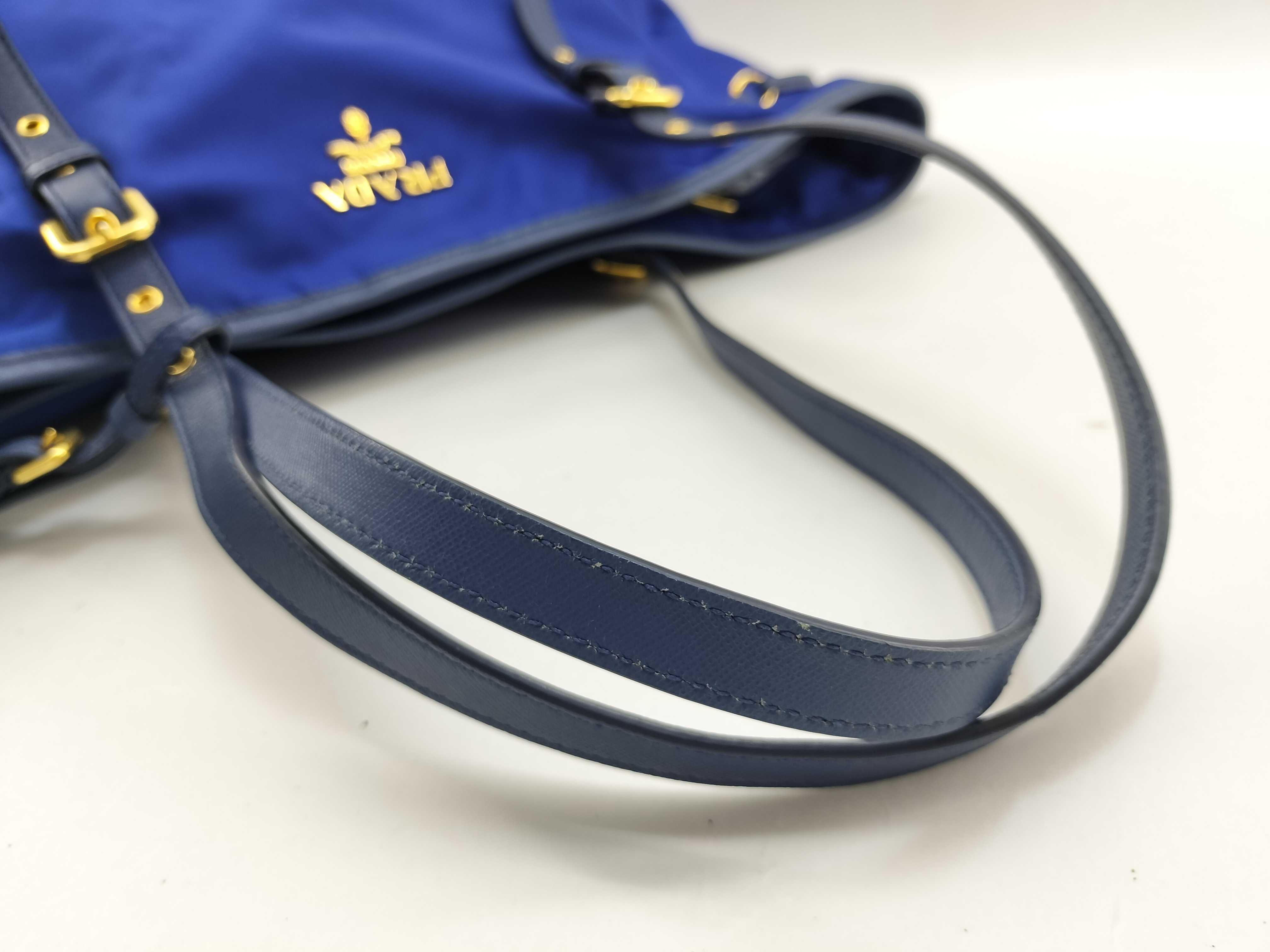 Nylon Pocono Nylon Shoulder Bag Blue BR4997 Tote Bag — view 10