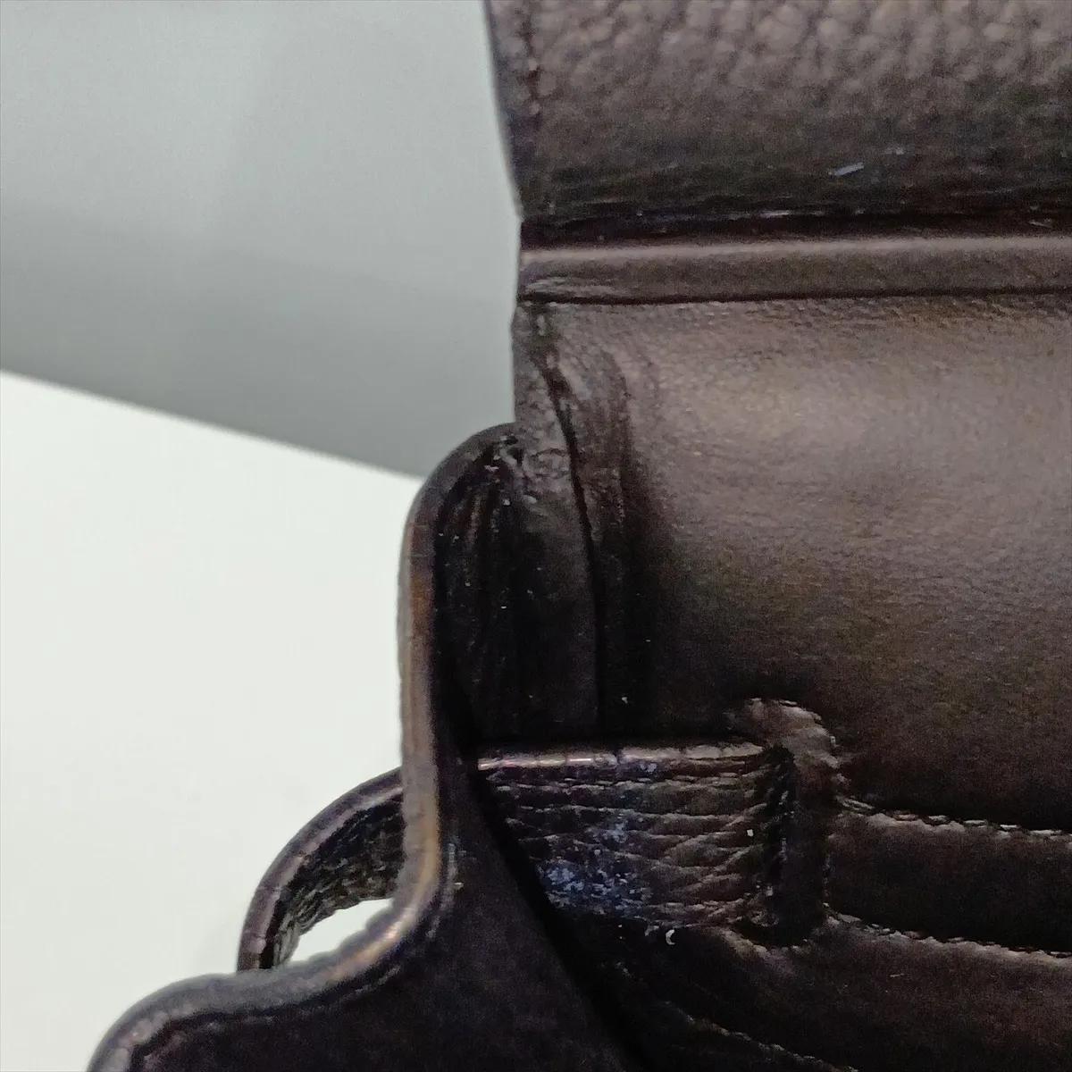 [Individually packaged] Hermes Birkin 30 Letournée Togo Black Silver Hardware I: 2005 — view 14