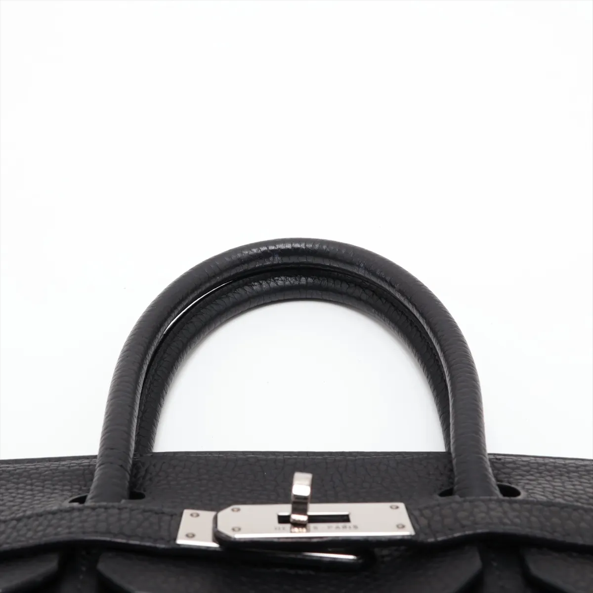 [Individually packaged] Hermes Birkin 30 Letournée Togo Black Silver Hardware I: 2005 — view 6