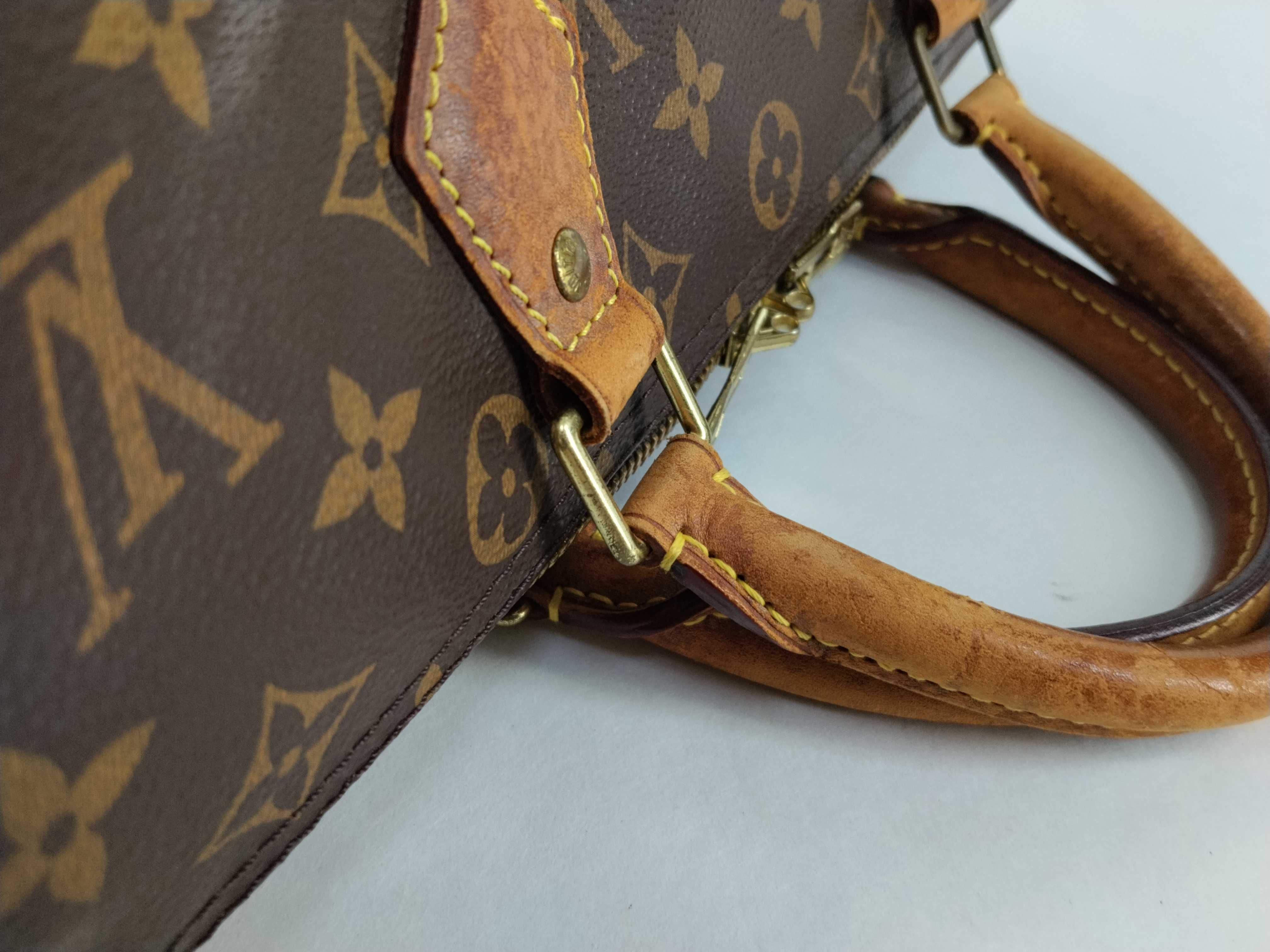 Monogram ID - Monogram Speedy Bandou with strap key and padlock MB4128 Boston bag — view 5