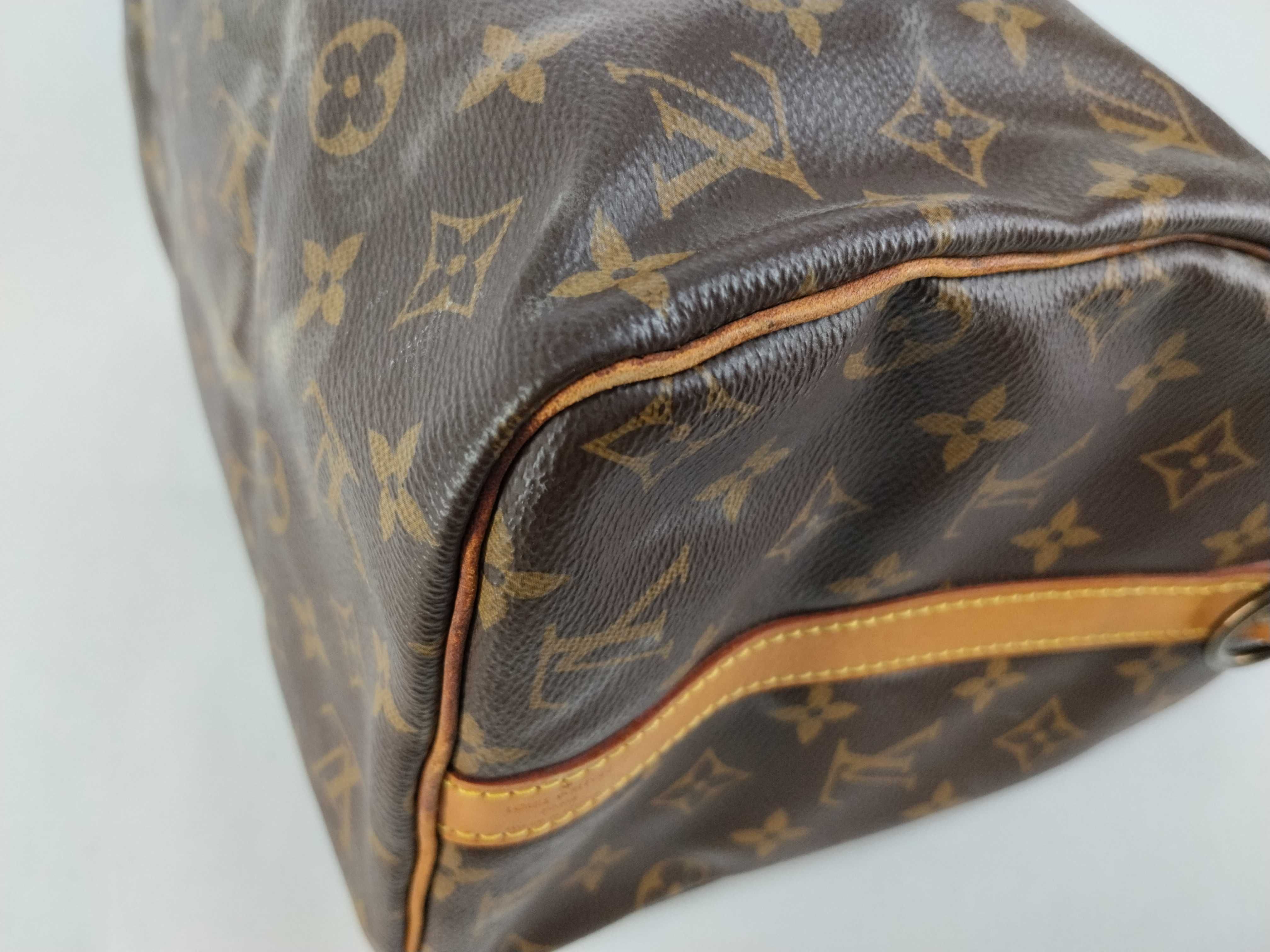 Monogram ID - Monogram Speedy Bandou with strap key and padlock MB4128 Boston bag — view 8