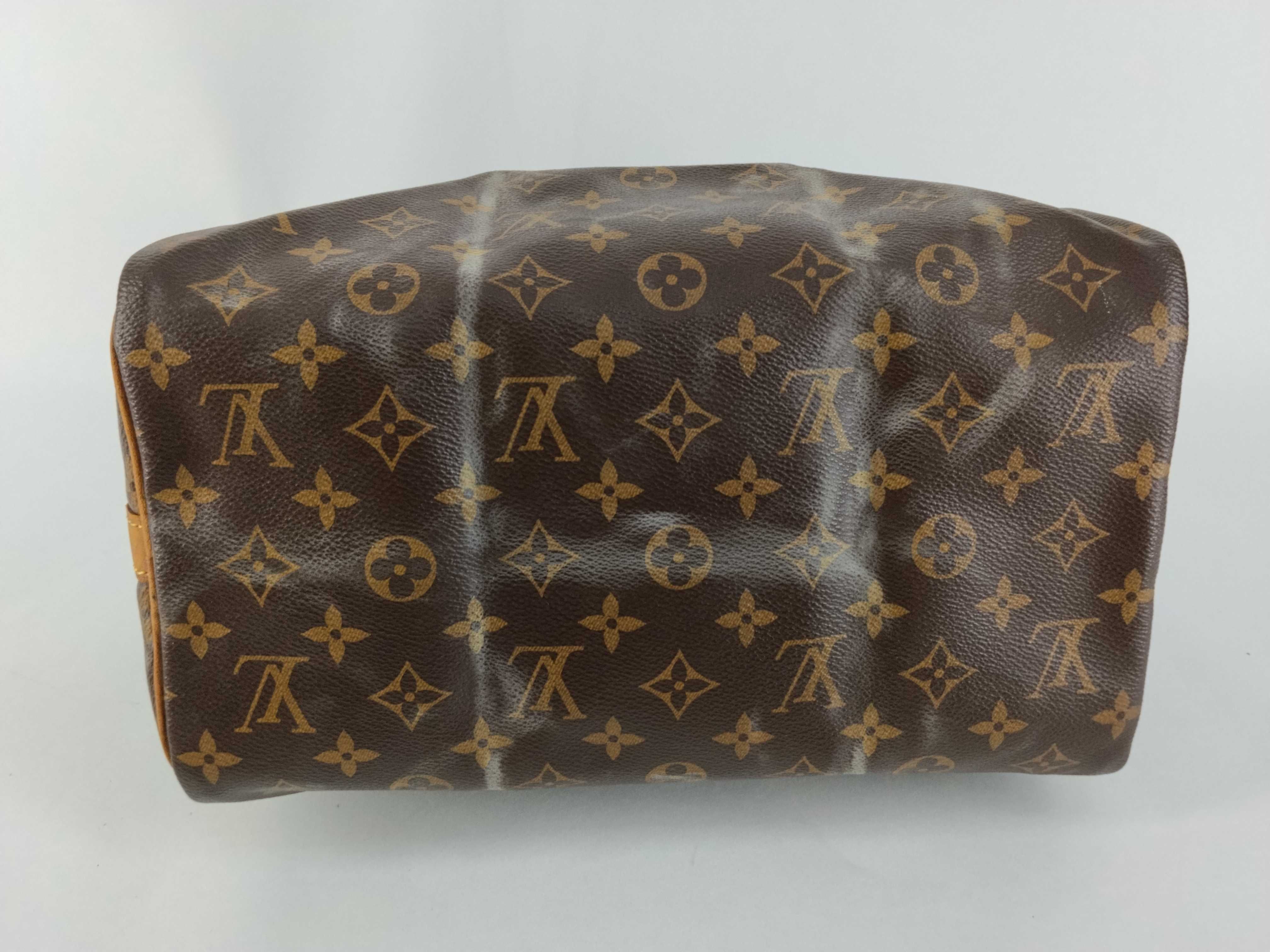 Monogram ID - Monogram Speedy Bandou with strap key and padlock MB4128 Boston bag — view 9