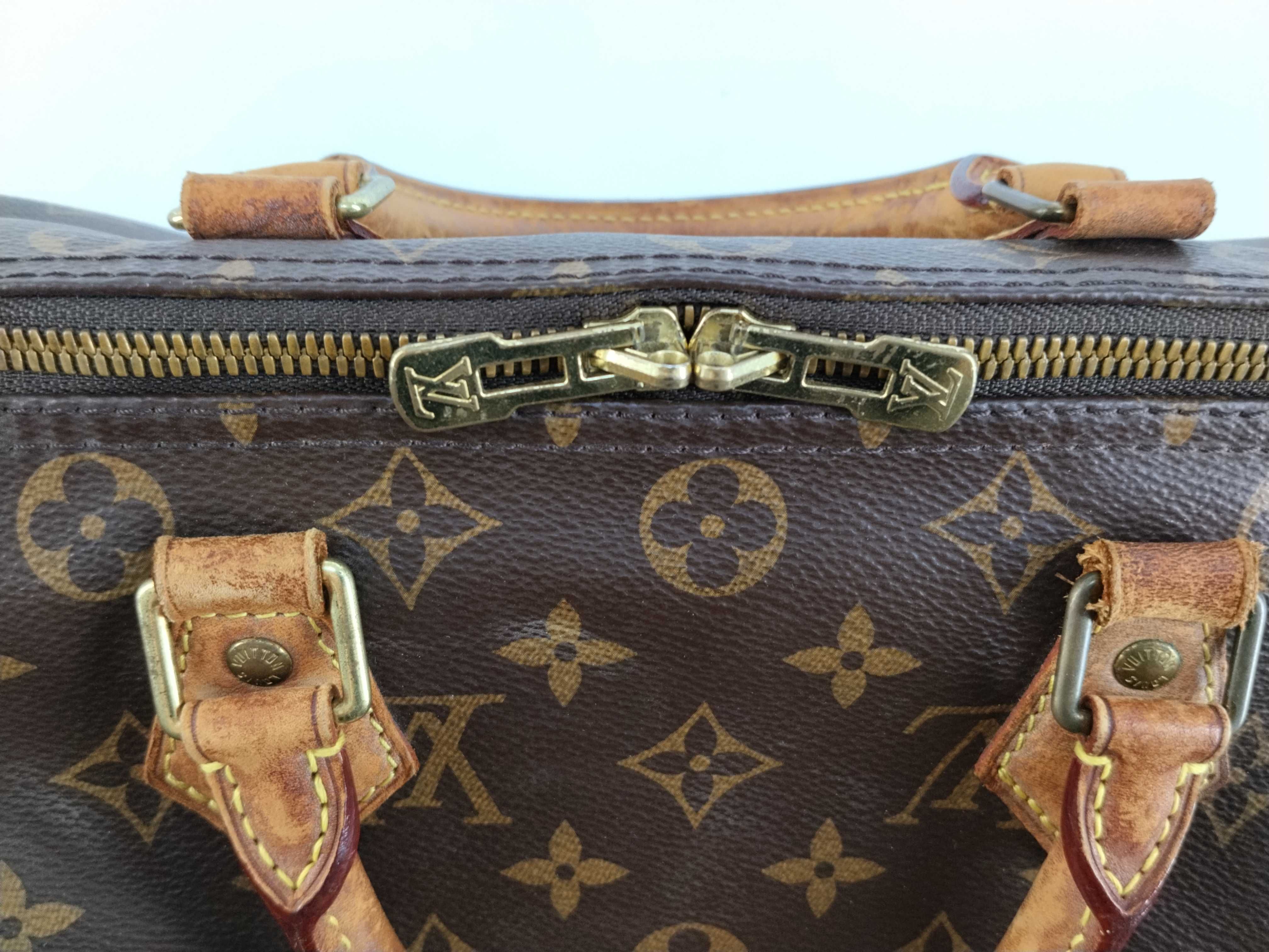 Monogram ID - Monogram Speedy Bandou with strap key and padlock MB4128 Boston bag — view 10
