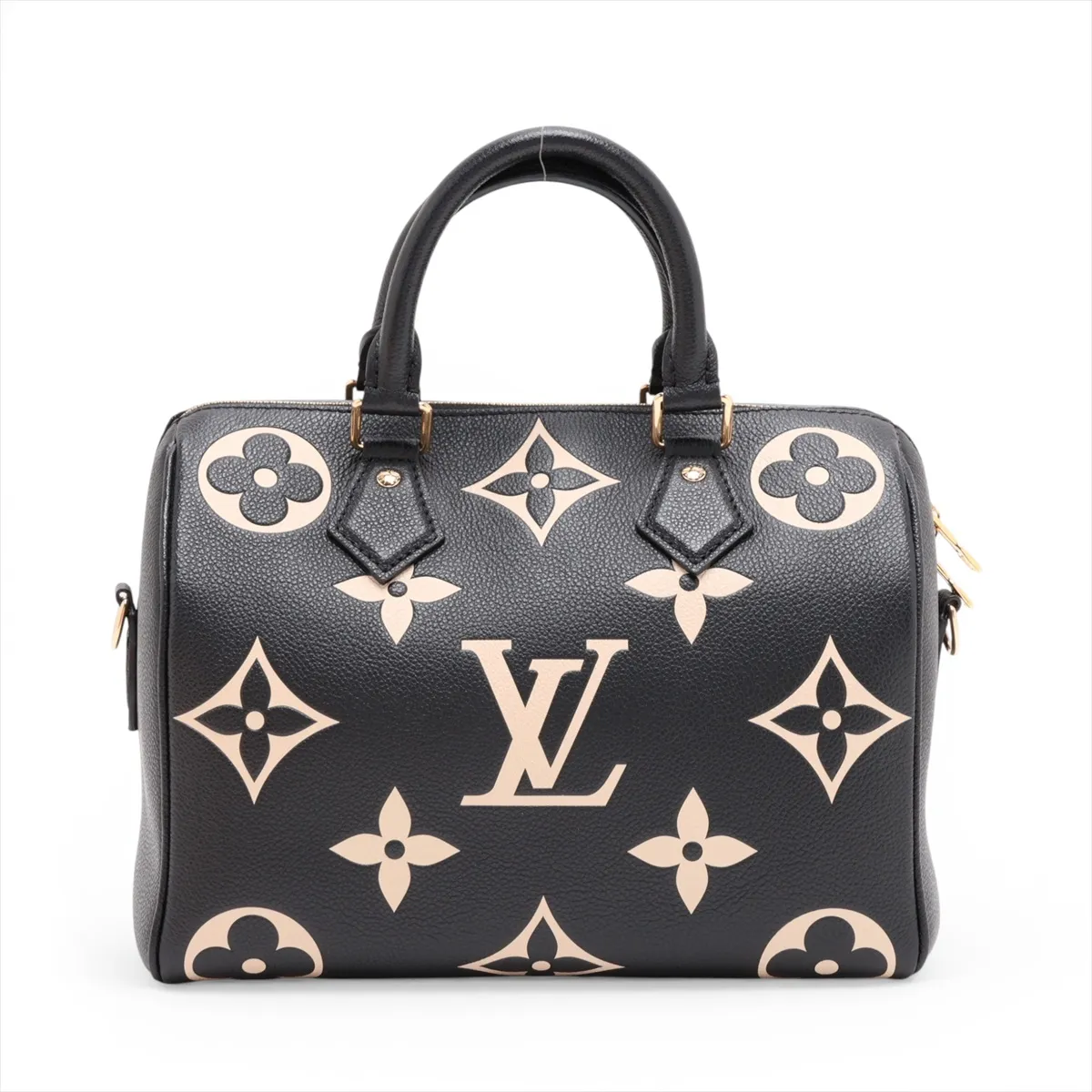 Bicolor Monogram Empreinte Speedy Bandoulière 25 M58947 Black (RFID detected) — view 2
