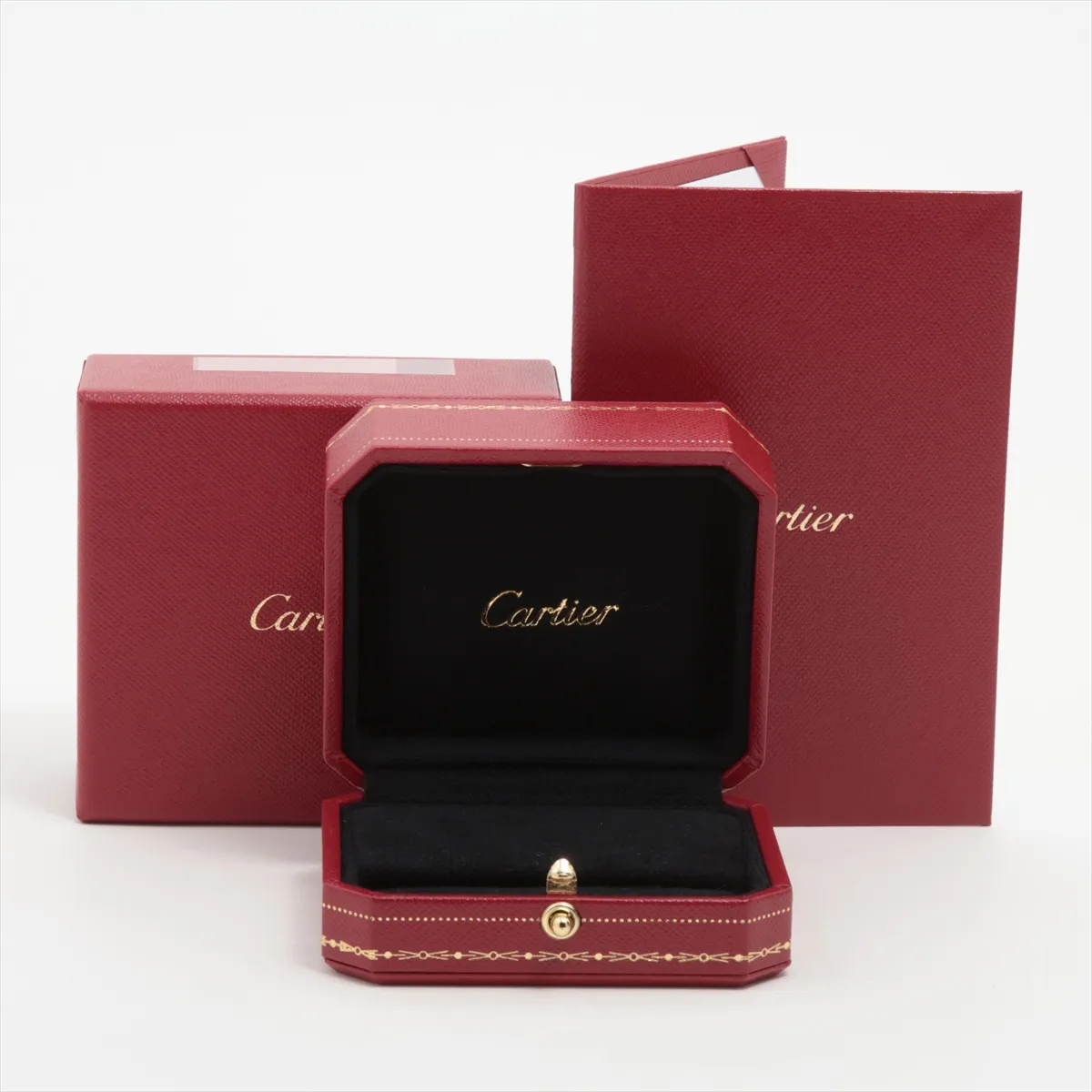Etincelle de Cartier Diamond Earrings, 750 (WG), 2.7g, VNL901, one earring post slightly bent. — view 7