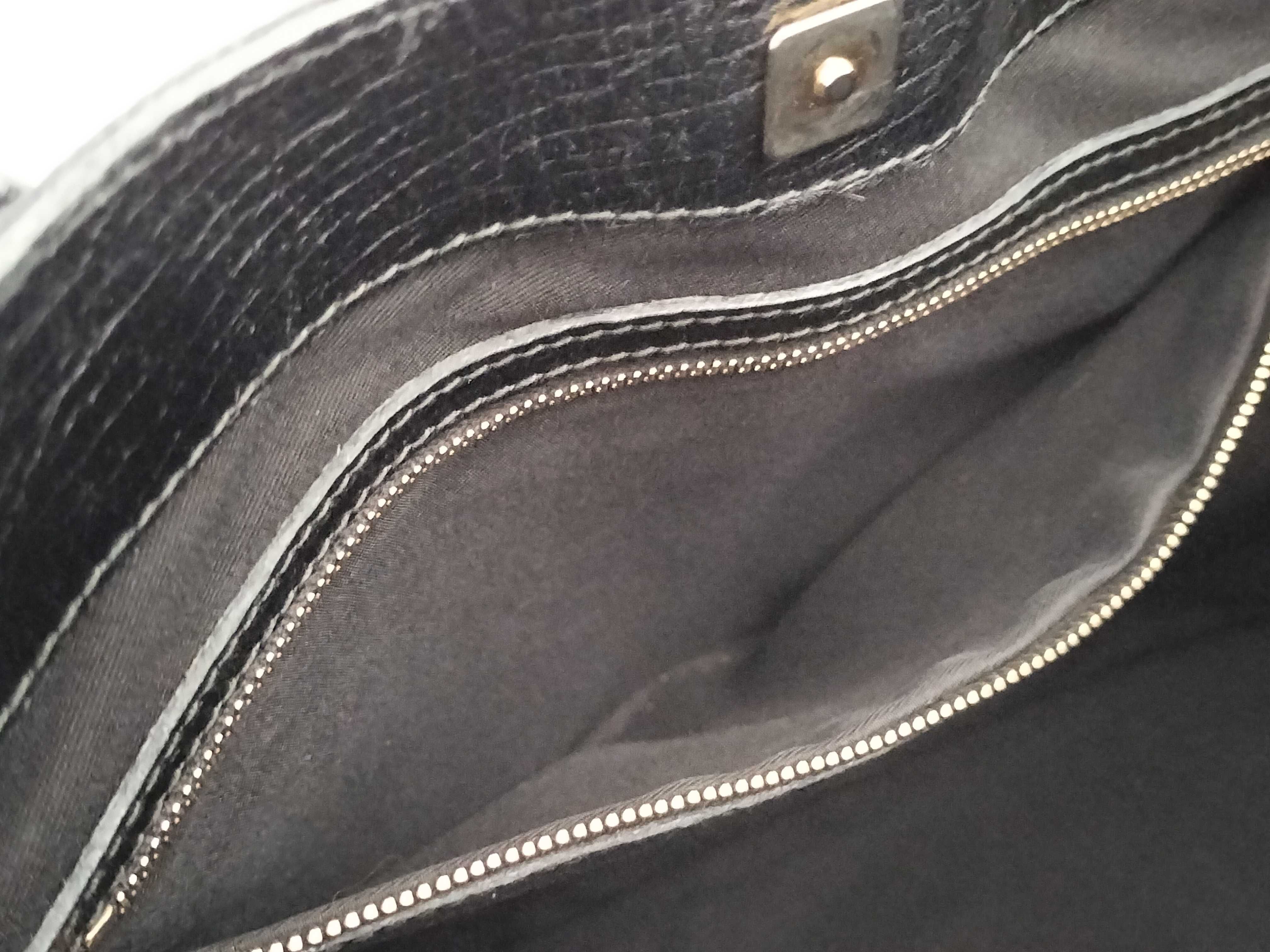 GG Canvas Horsebit Tote Bag (Black) — view 10