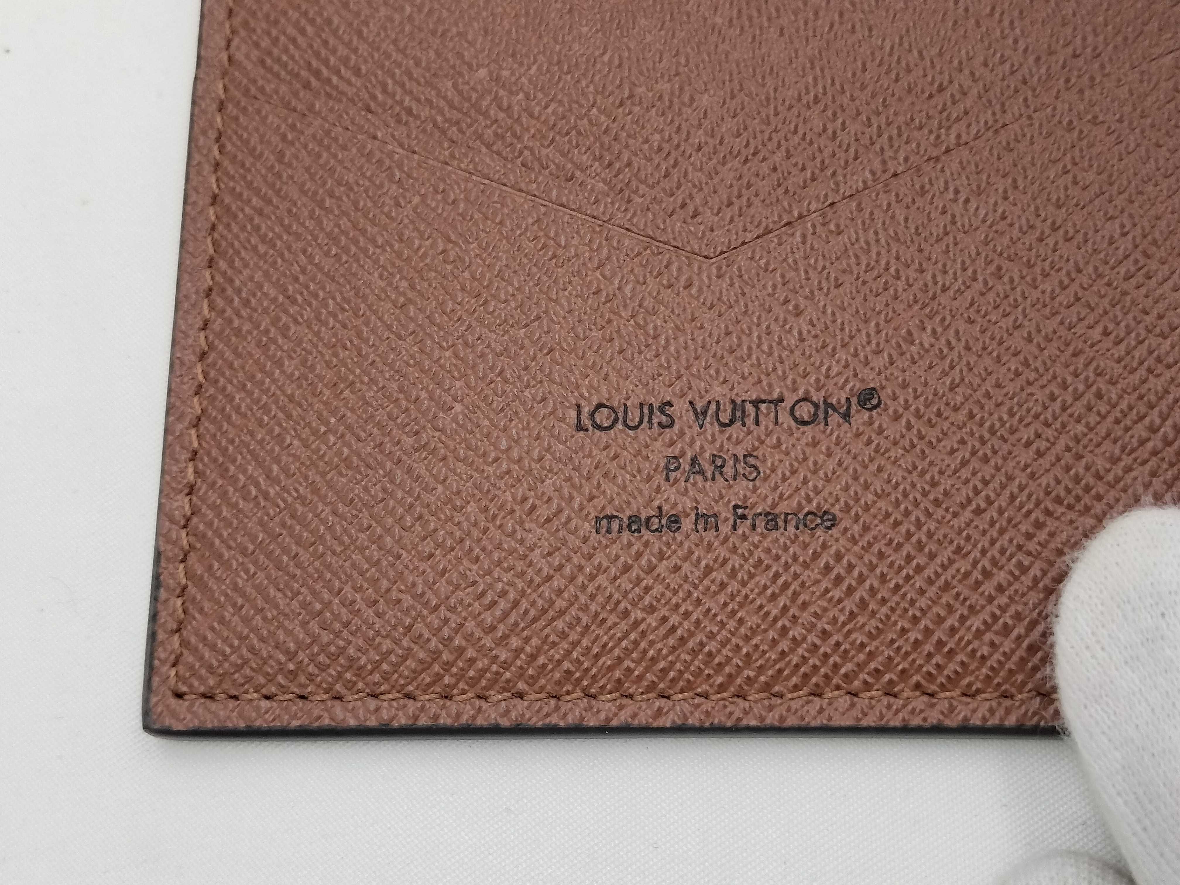 Monogram M64502 Passport Cover Couverture Passeport NM Card Case — view 4