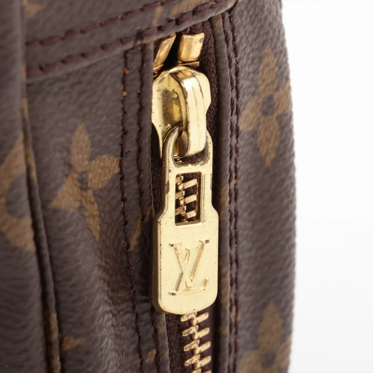 Monogram True Toilet 23 M47524 MB5017 Brown Pouch — view 6