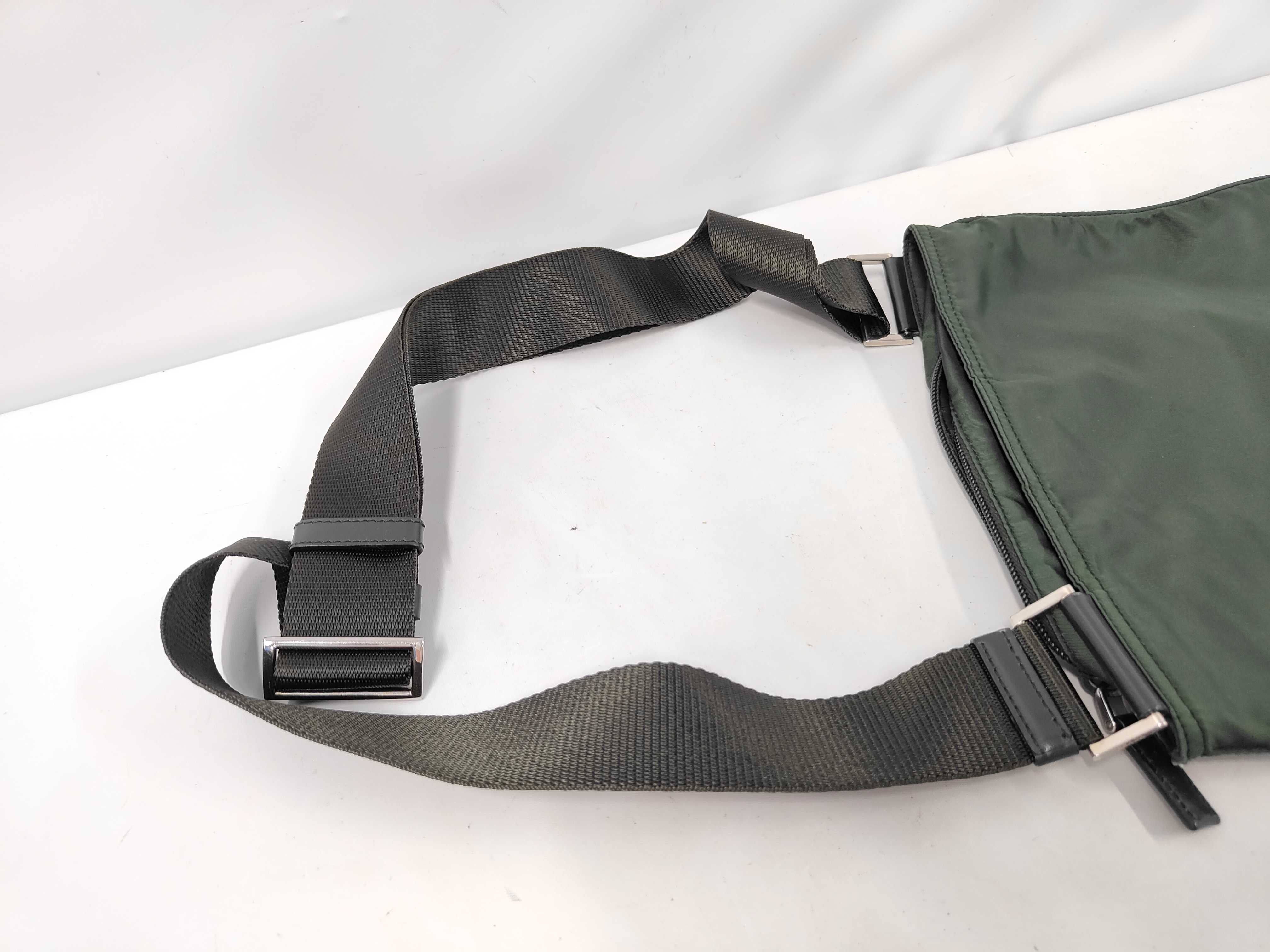 Green Nylon Shoulder Bag — view 6