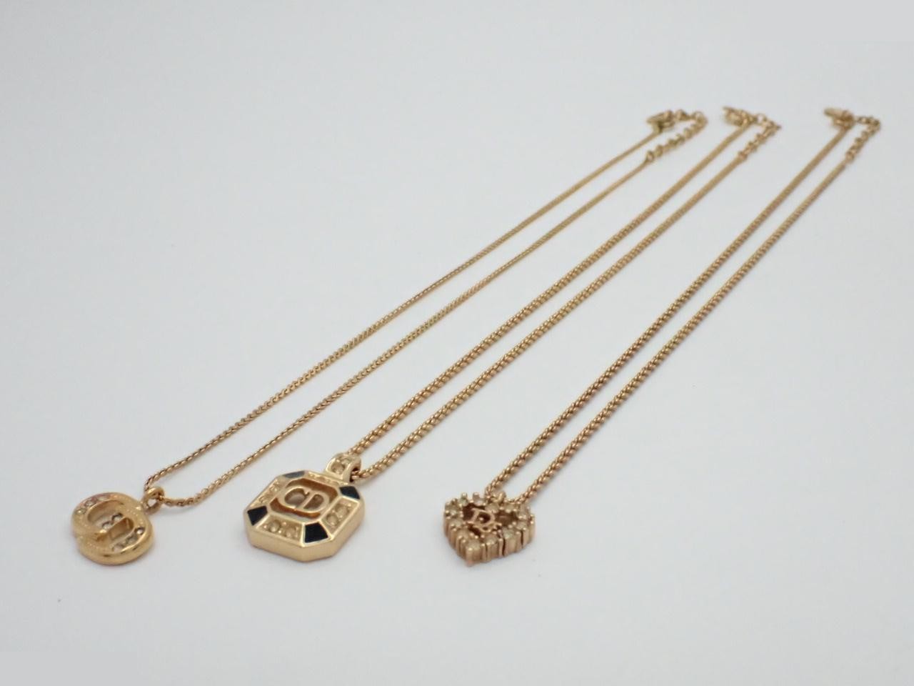 Logo necklace, GP, 5 pieces — view 2