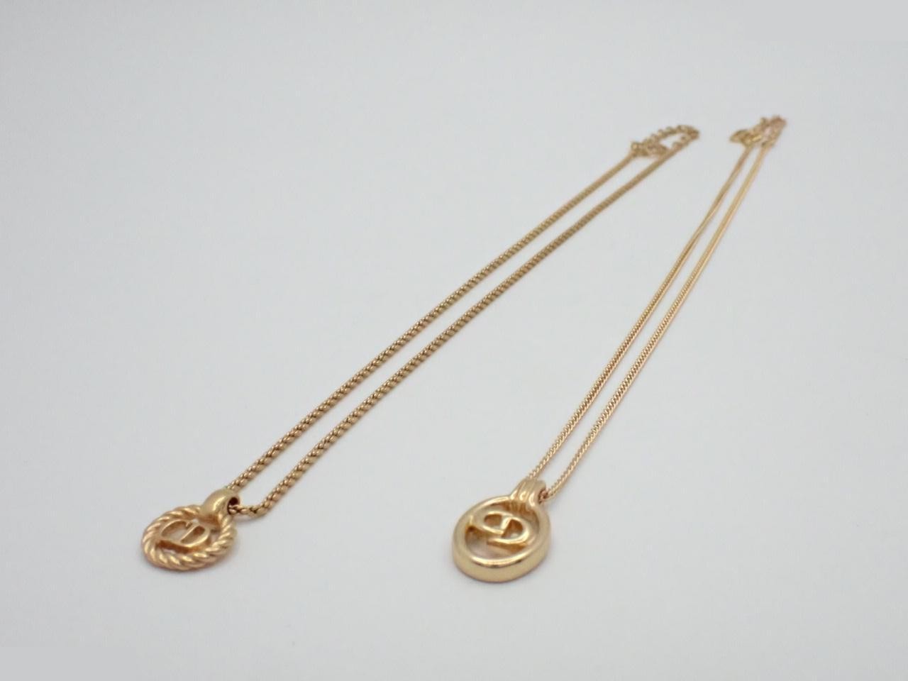 Logo necklace, GP, 5 pieces — view 3