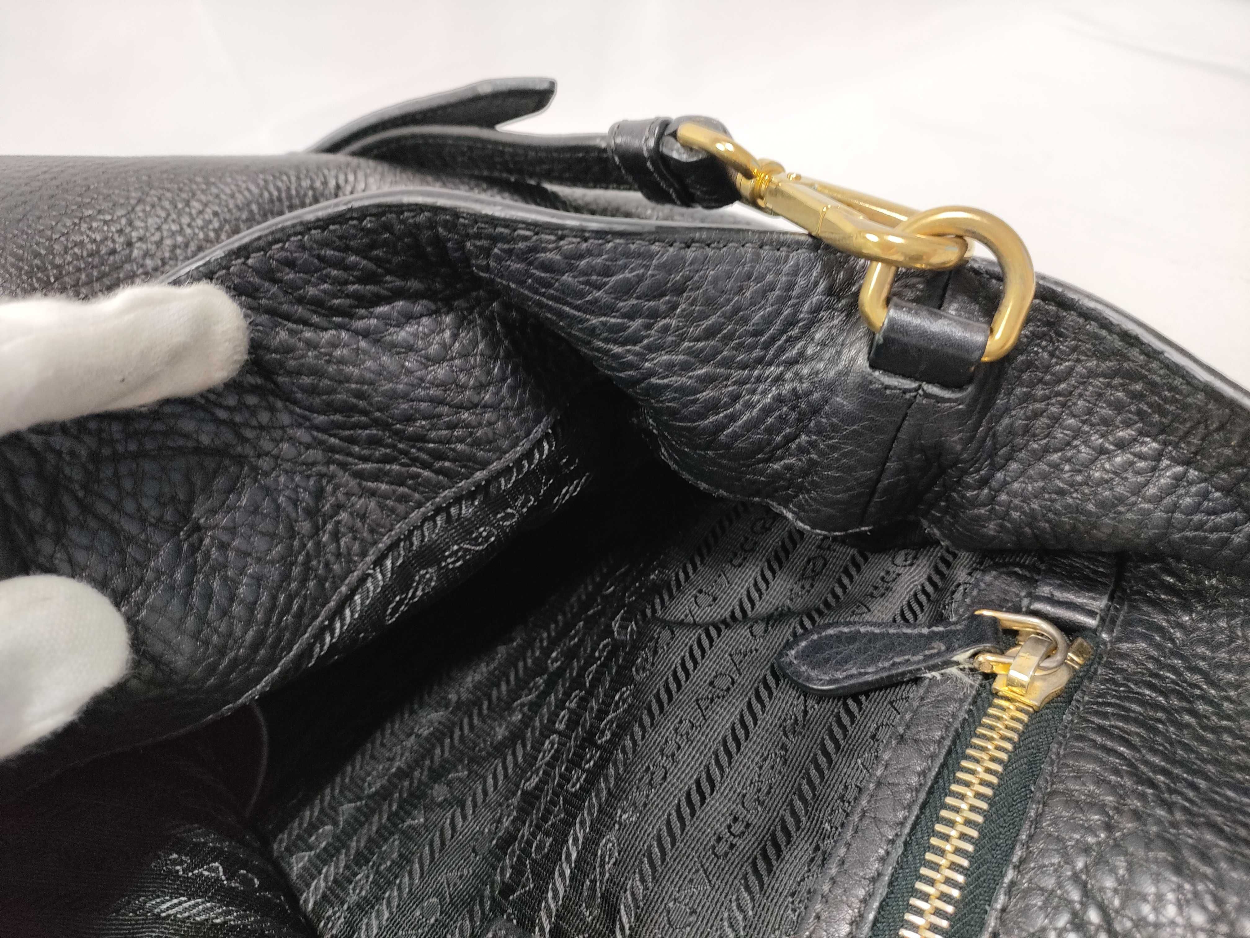 Vitello Daino Miranda Kerr Tote Bag Black BN1713 Tote Bag — view 10
