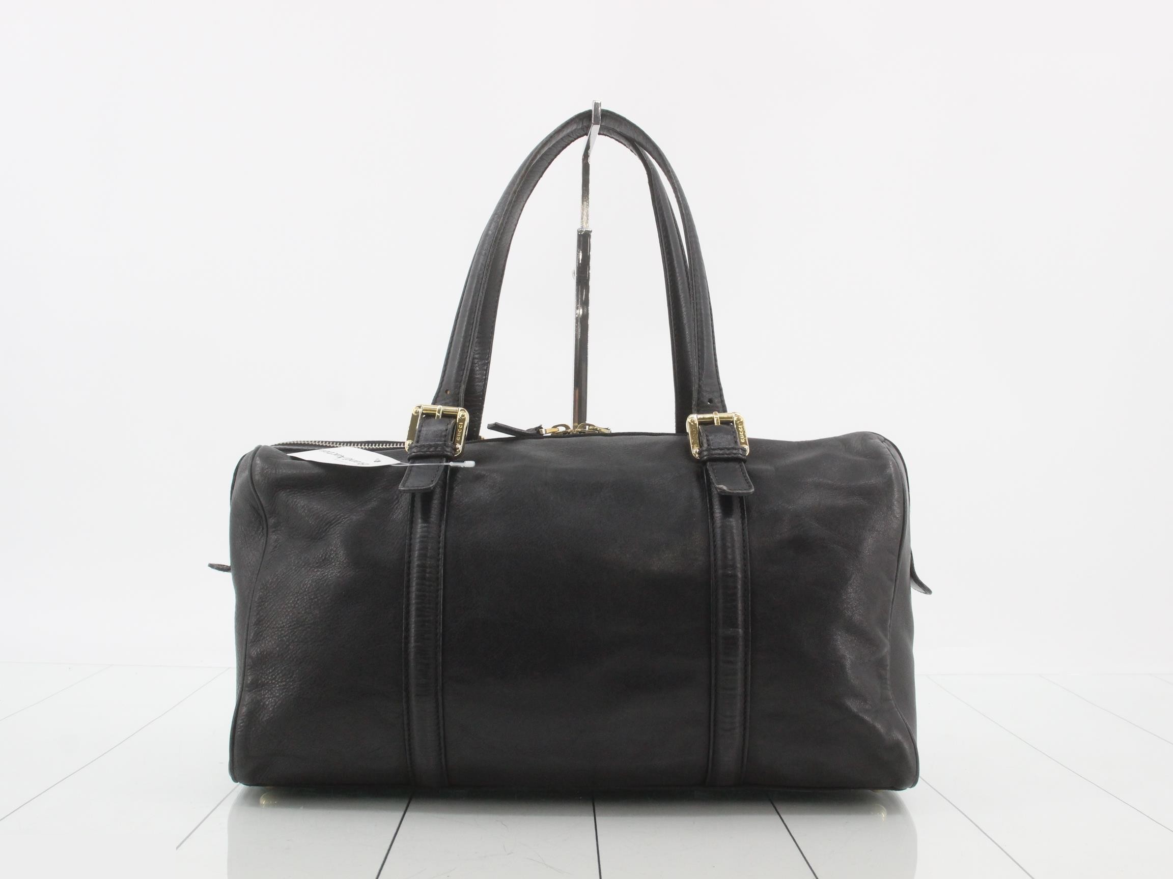 Interlocking Leather Handbag — view 2