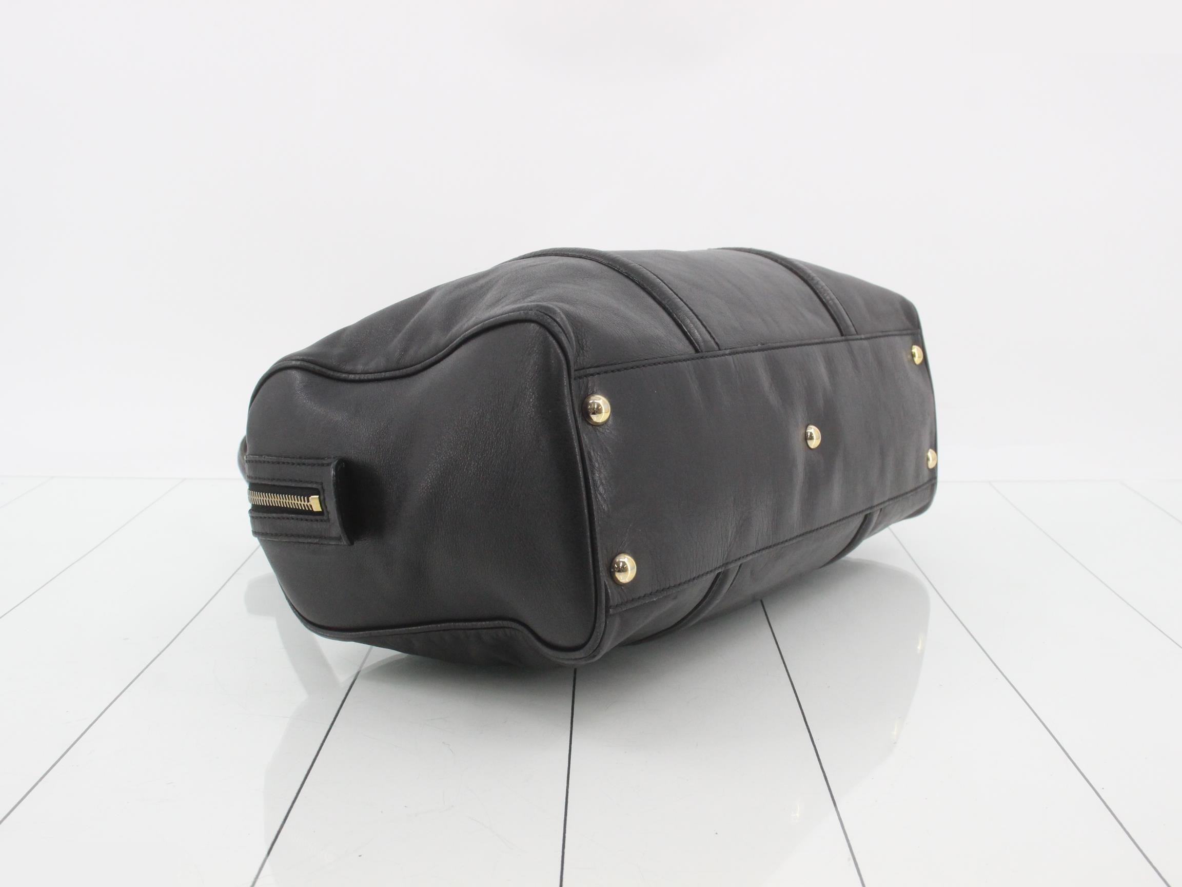 Interlocking Leather Handbag — view 5