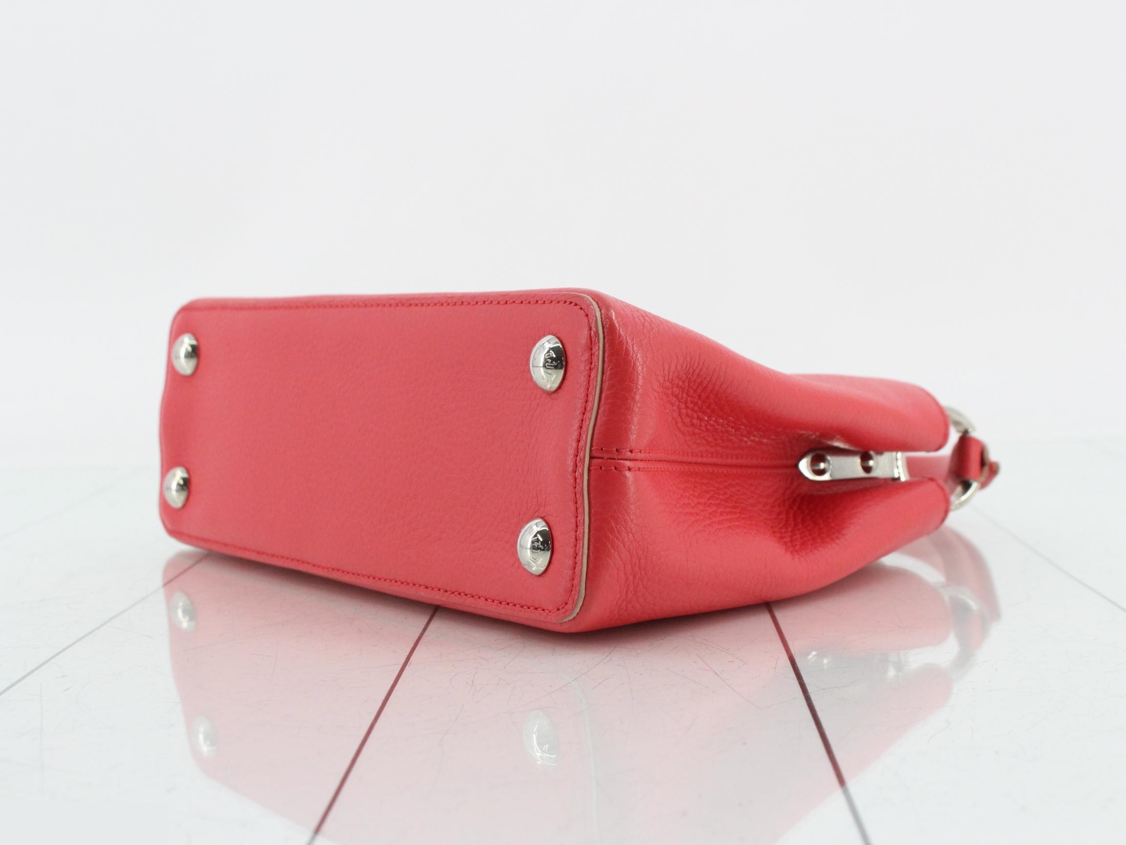 Capucines BB Red Shoulder Bag — view 6