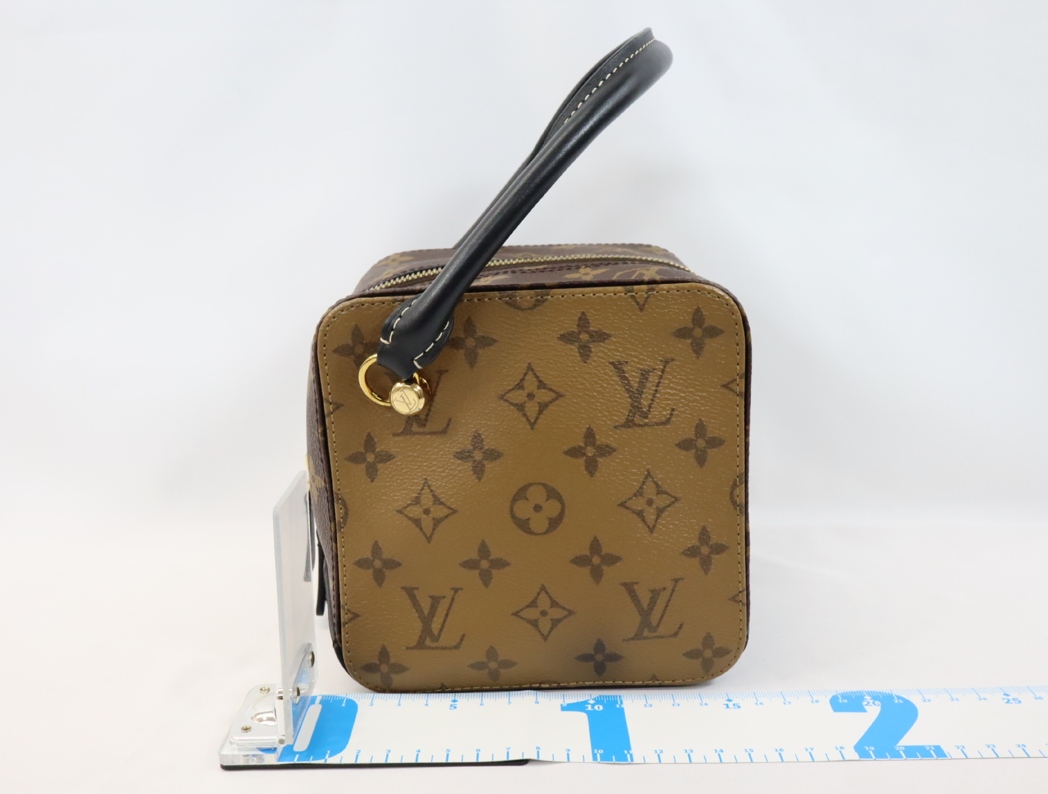 Monogram Reverse Square Bag Shoulder Bag M43589 FL2158 Brown Shoulder Bag — view 2