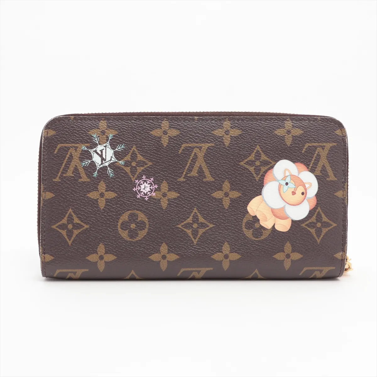Monogram Vivienne Zippy Wallet M12223 Azure Frost Round Zip Wallet RFID Reactive — view 2