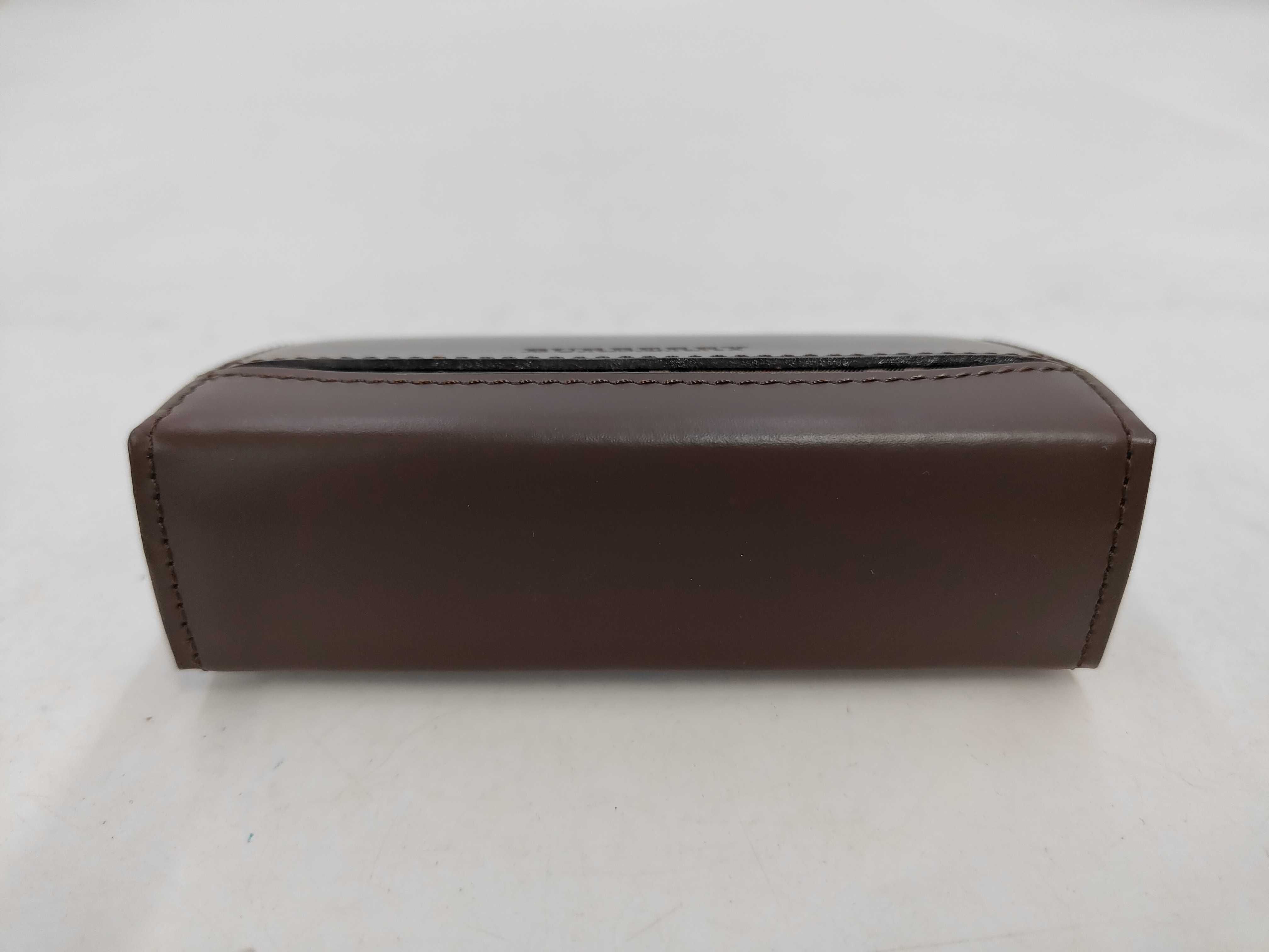 Leather Coin Purse with Nova Check Pattern — view 3