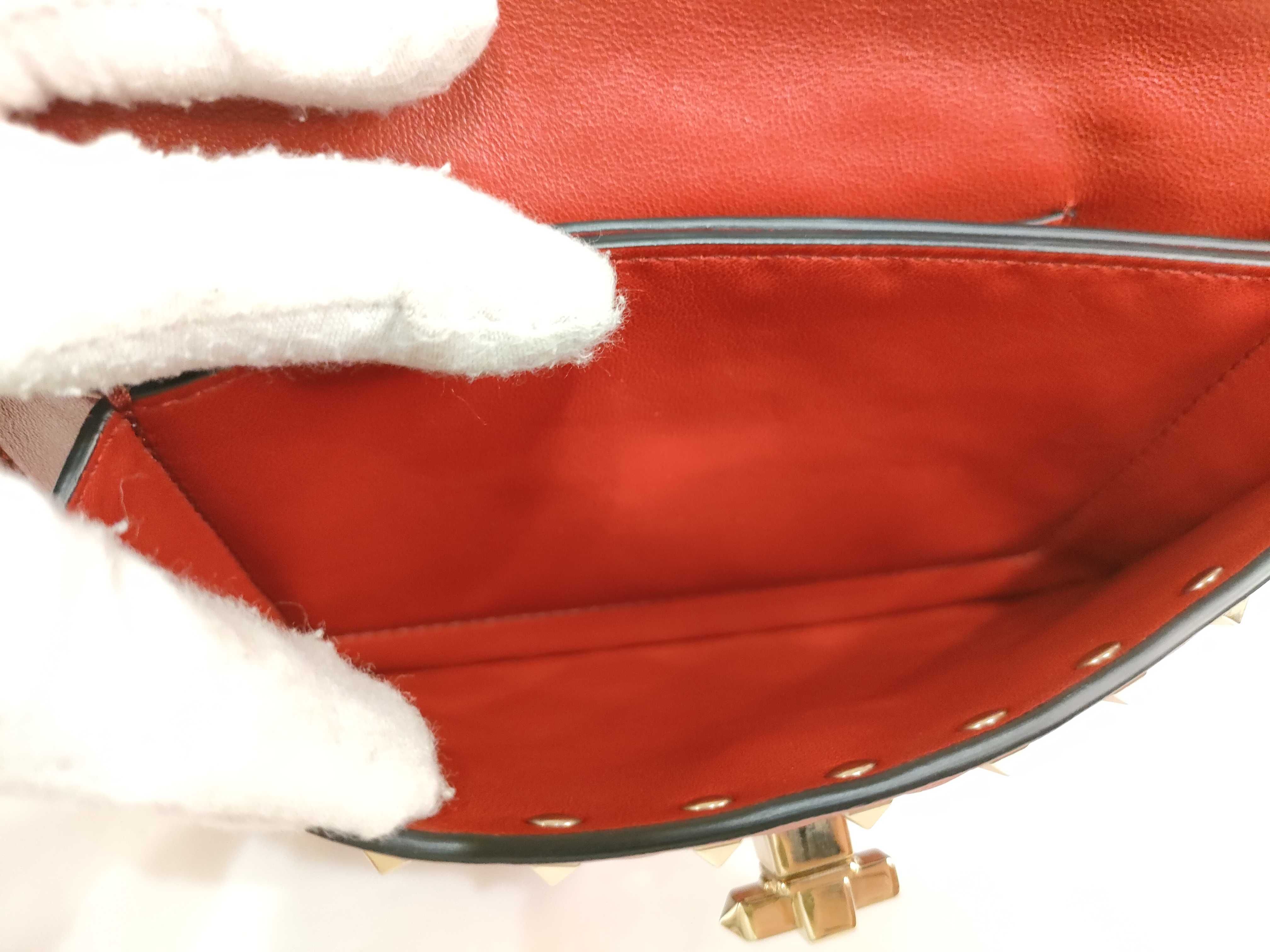 KR- Rockstud Slim Mini Bag Red Shoulder Bag — view 14