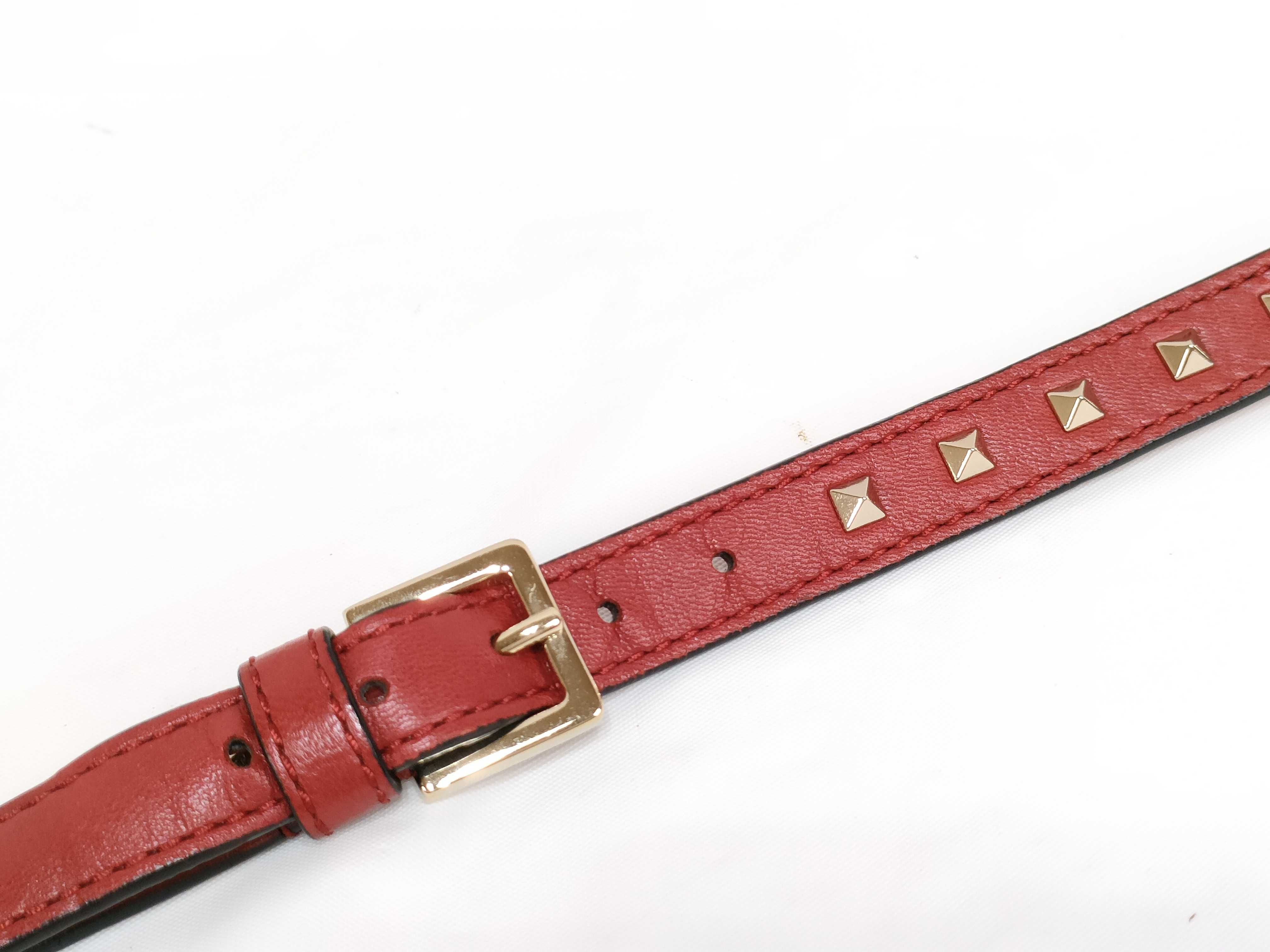 KR- Rockstud Slim Mini Bag Red Shoulder Bag — view 4