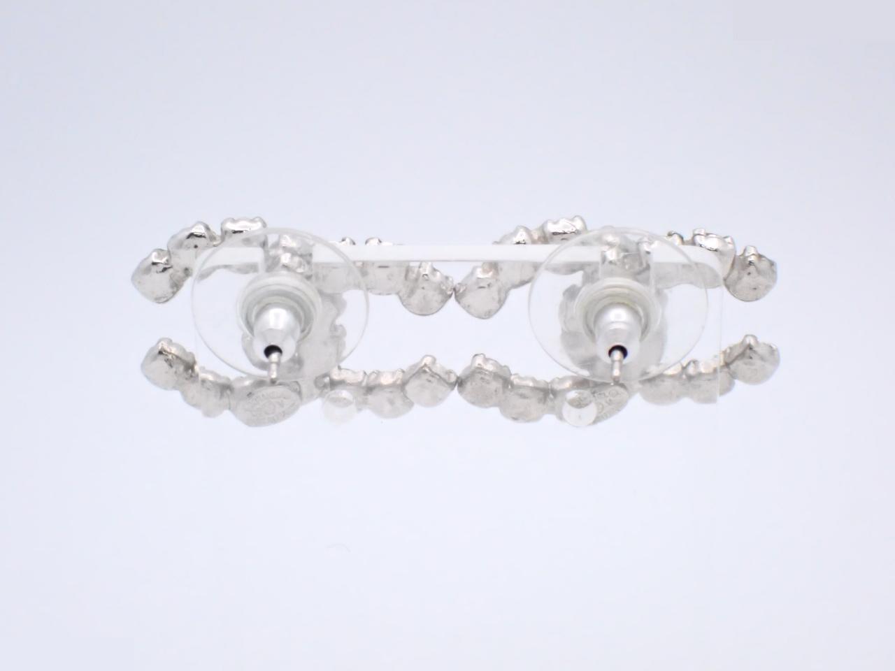 Earrings with Coco Mark logo — view 2