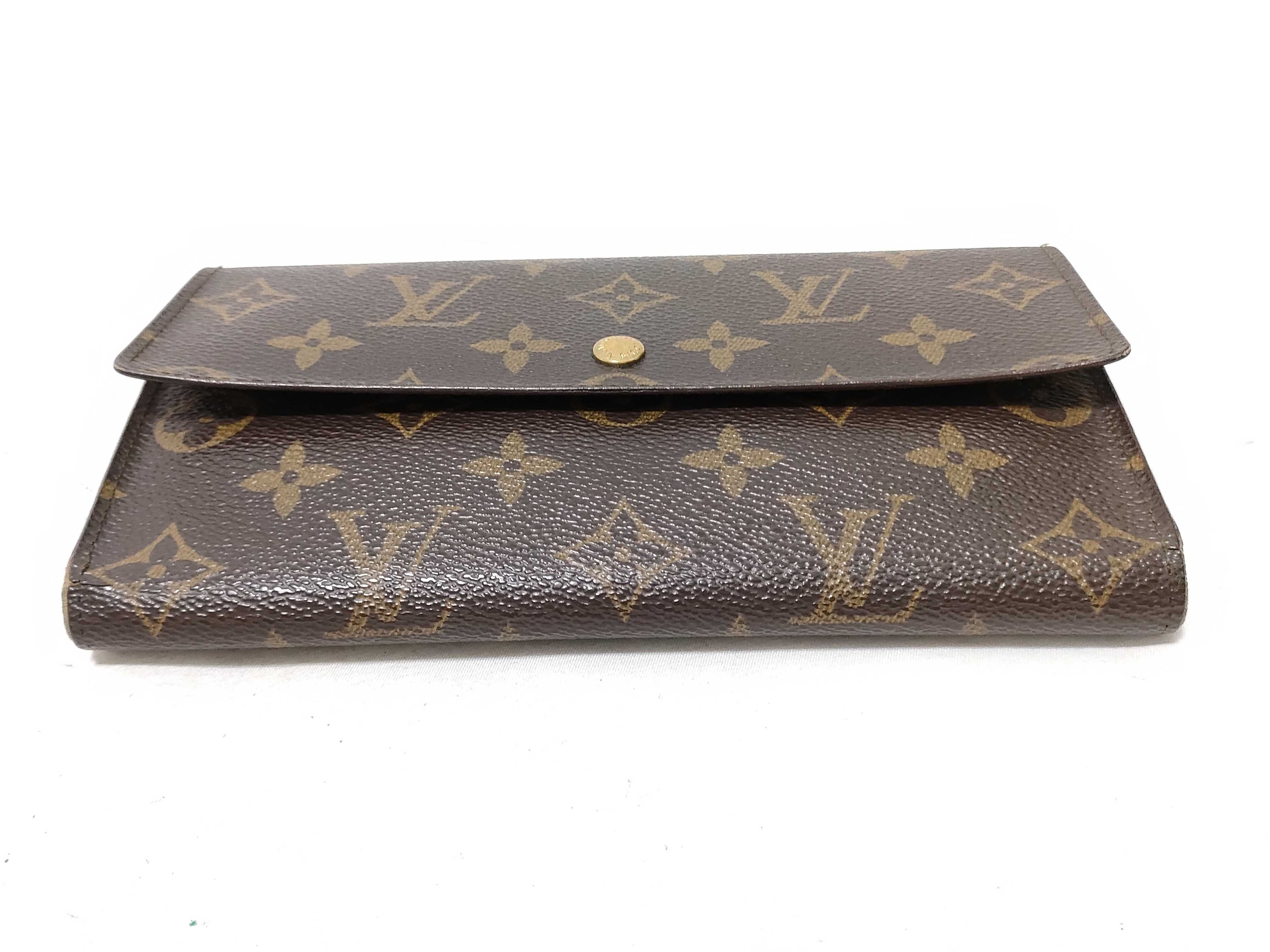 Monogram Portefeuille Tresor Etui Papier Wallet — view 3