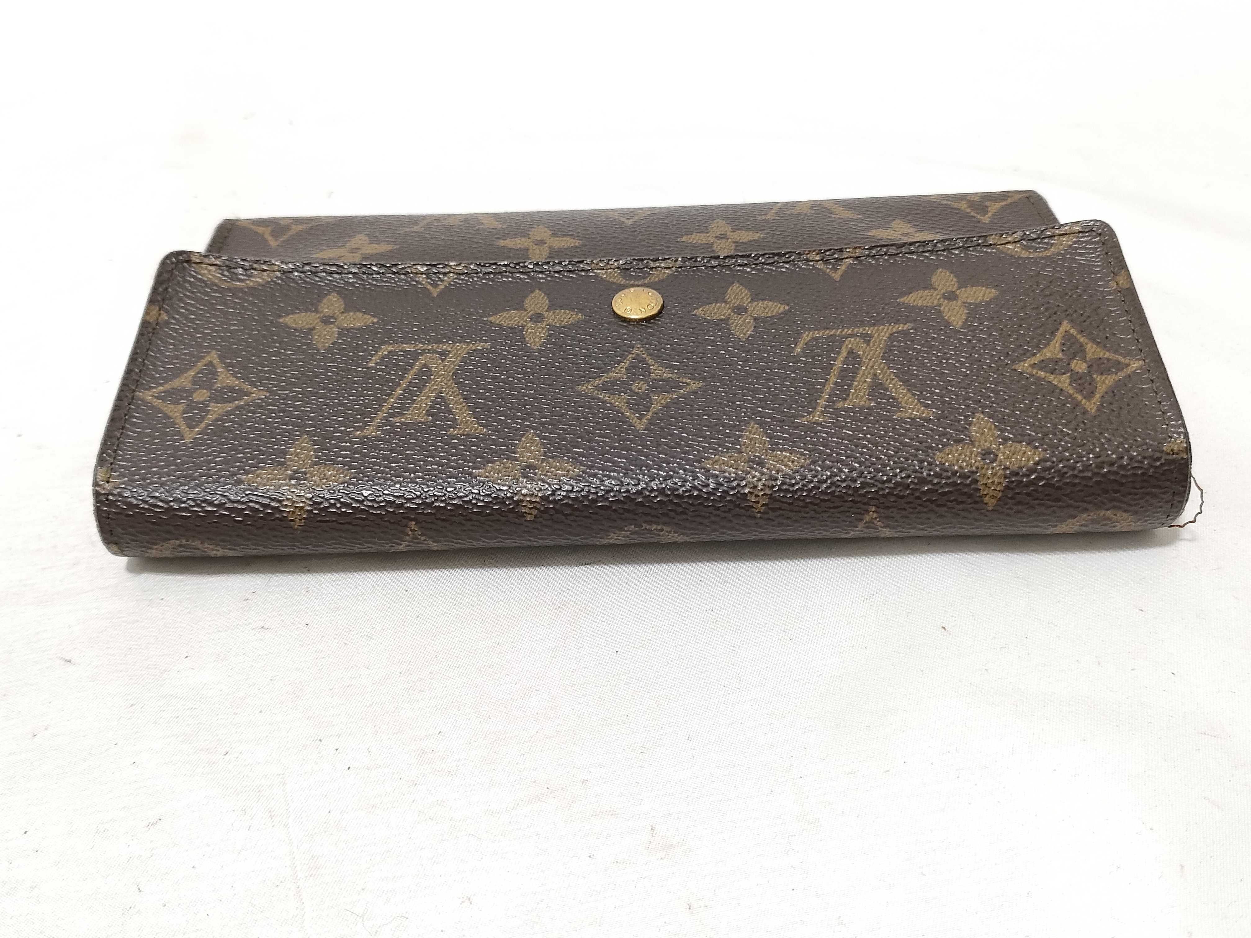 Monogram Portefeuille Tresor Etui Papier Wallet — view 6