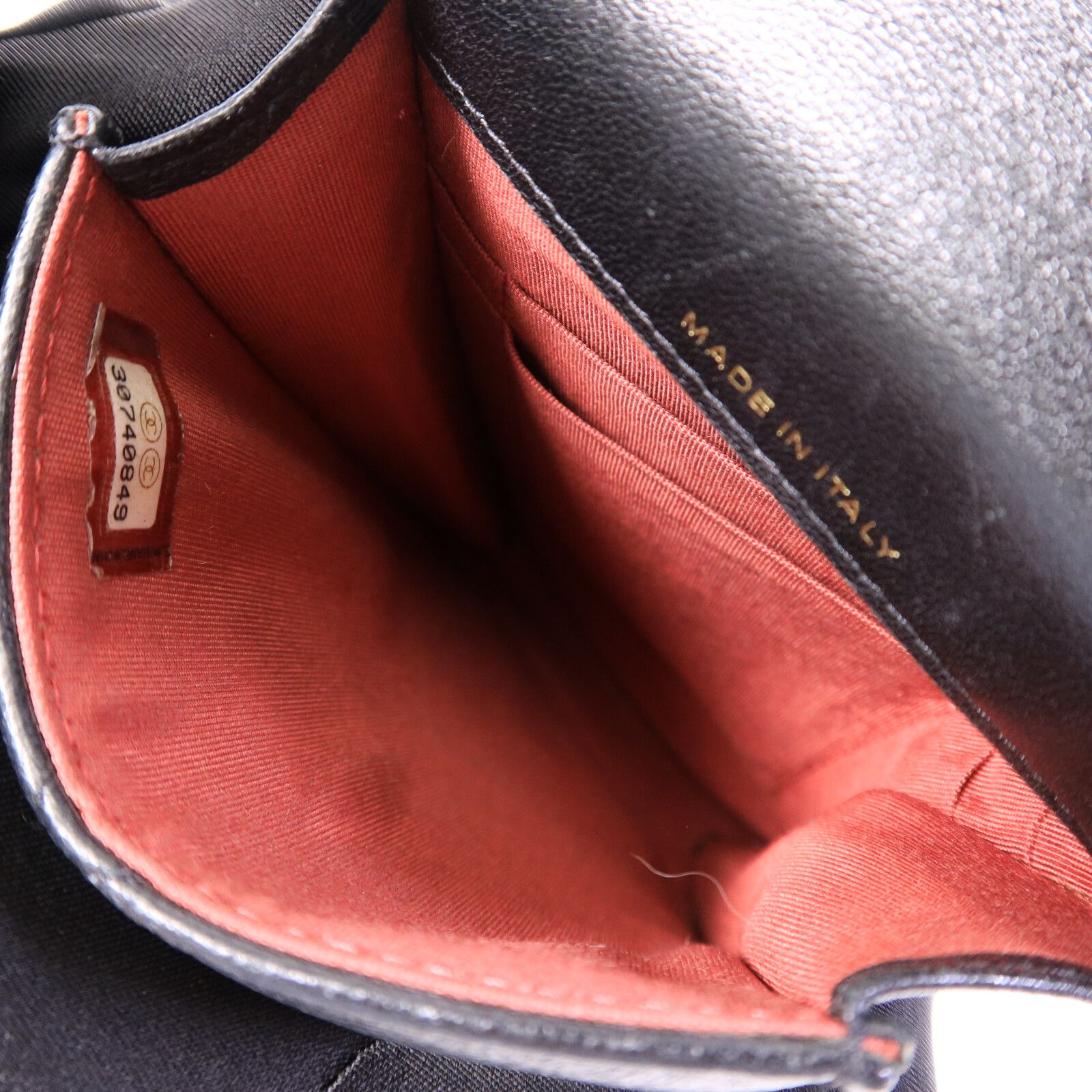 Lambskin Leather 19 Phone Holder/Bag w/Chain Strap — view 5
