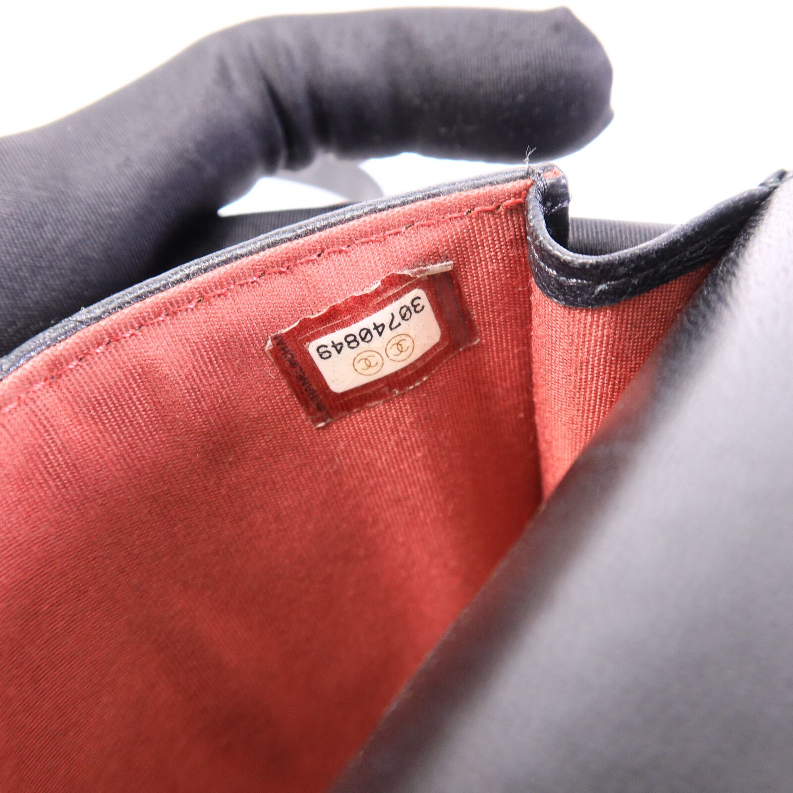 Lambskin Leather 19 Phone Holder/Bag w/Chain Strap — view 7
