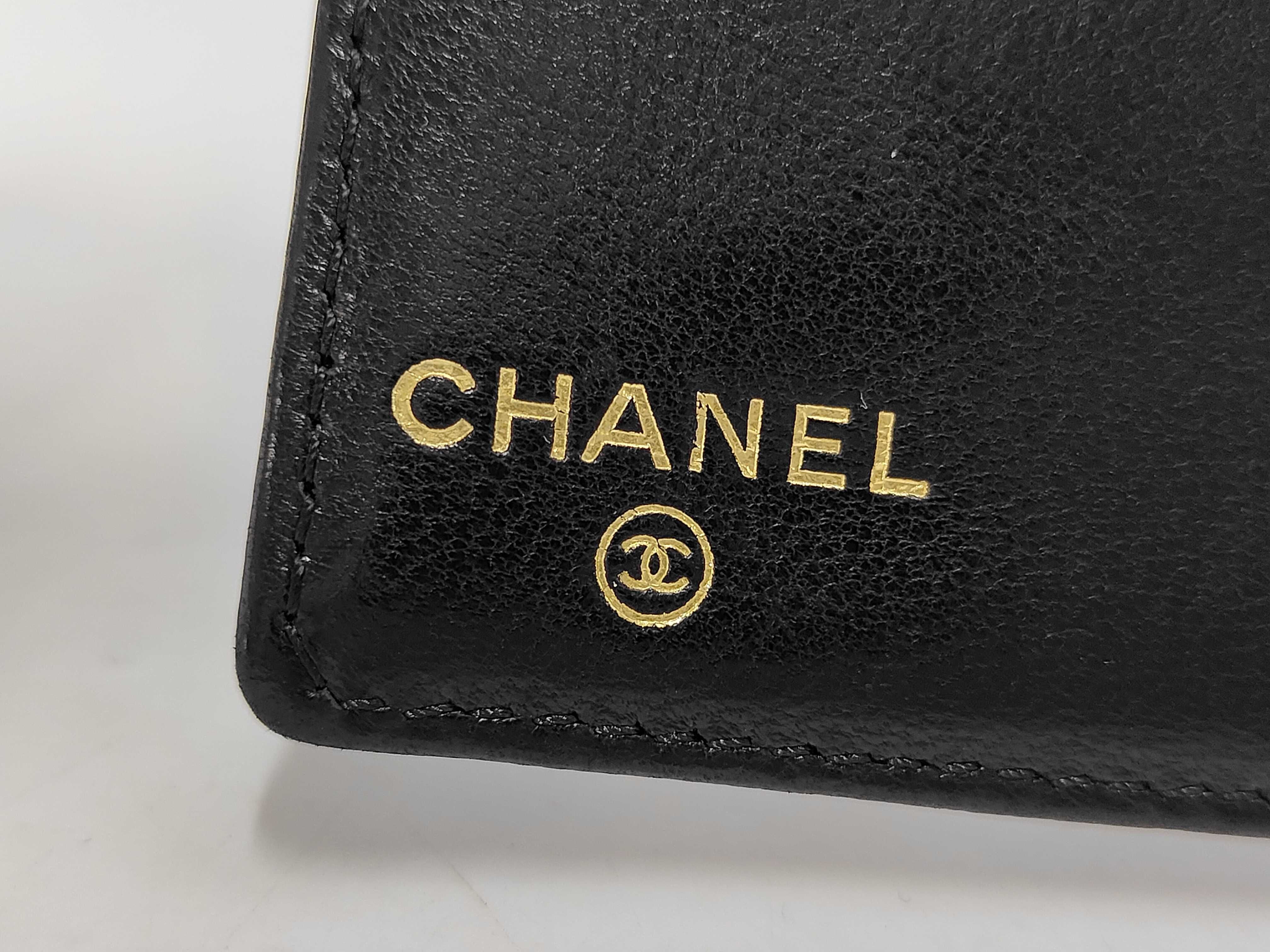 Caviar Leather Clasp Long Wallet, Black, No. 10118295 — view 6