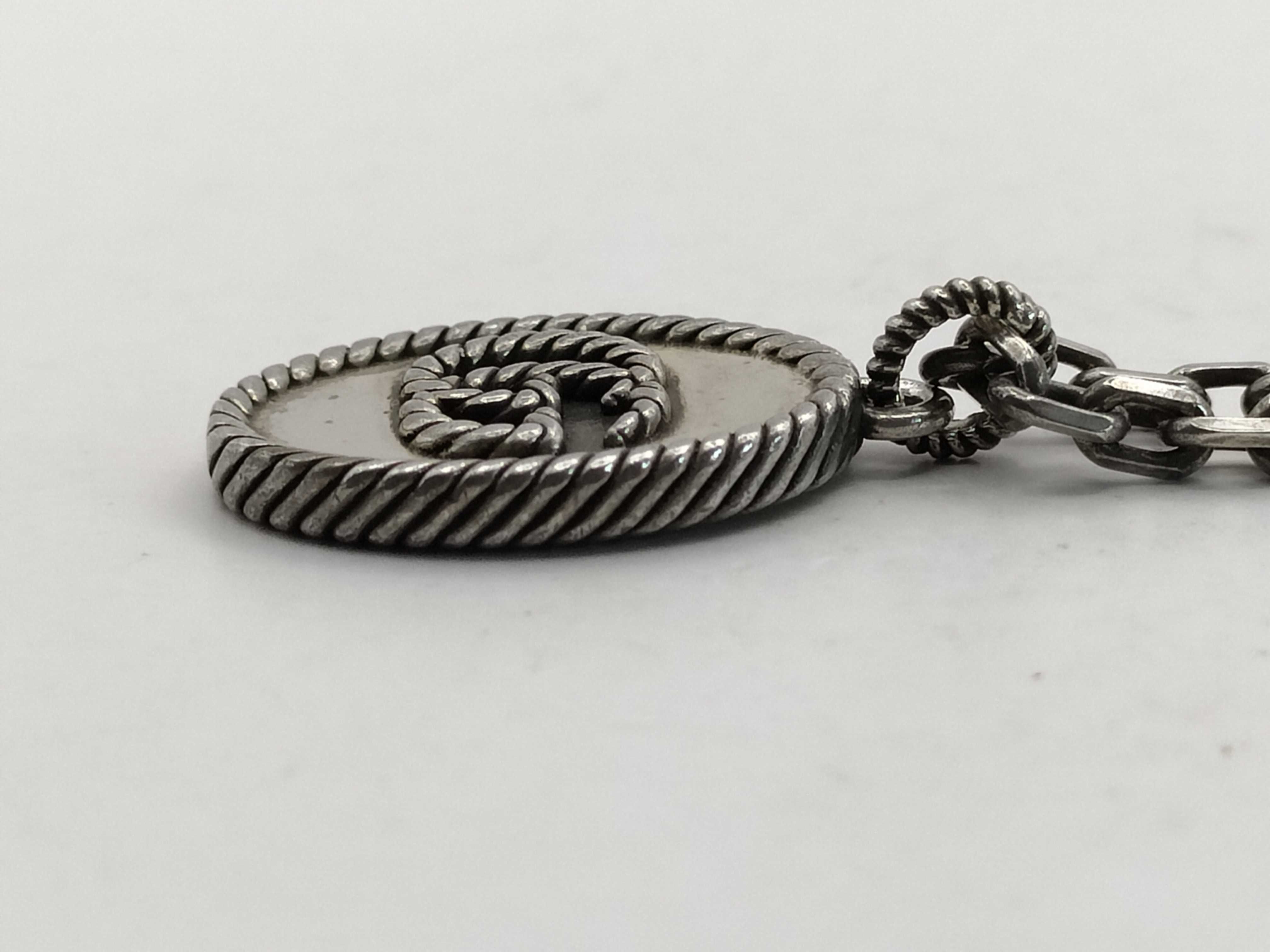Interlocking Necklace GG Marmont SV925 22.1g Necklace — view 5