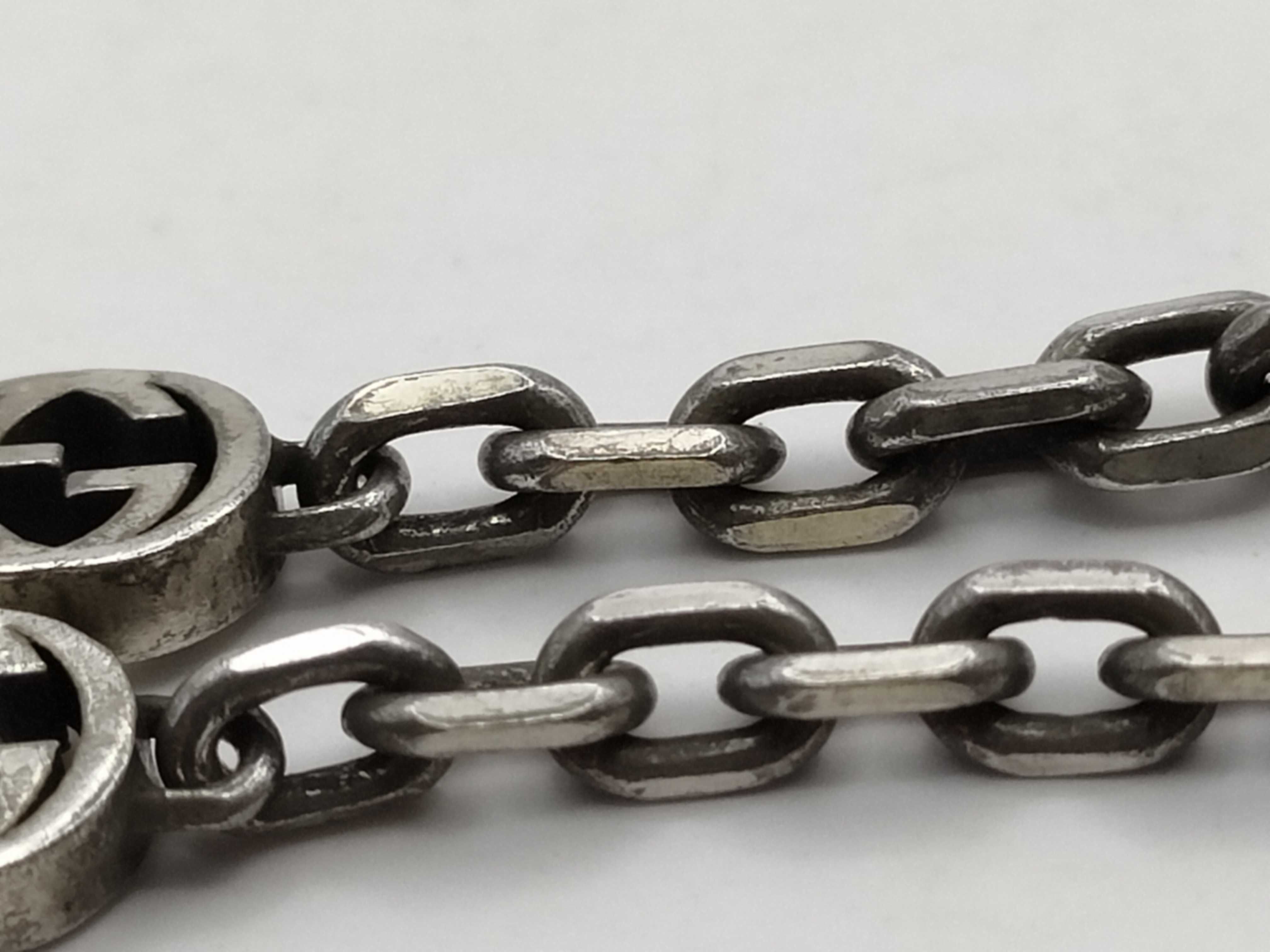 Interlocking Necklace GG Marmont SV925 22.1g Necklace — view 10