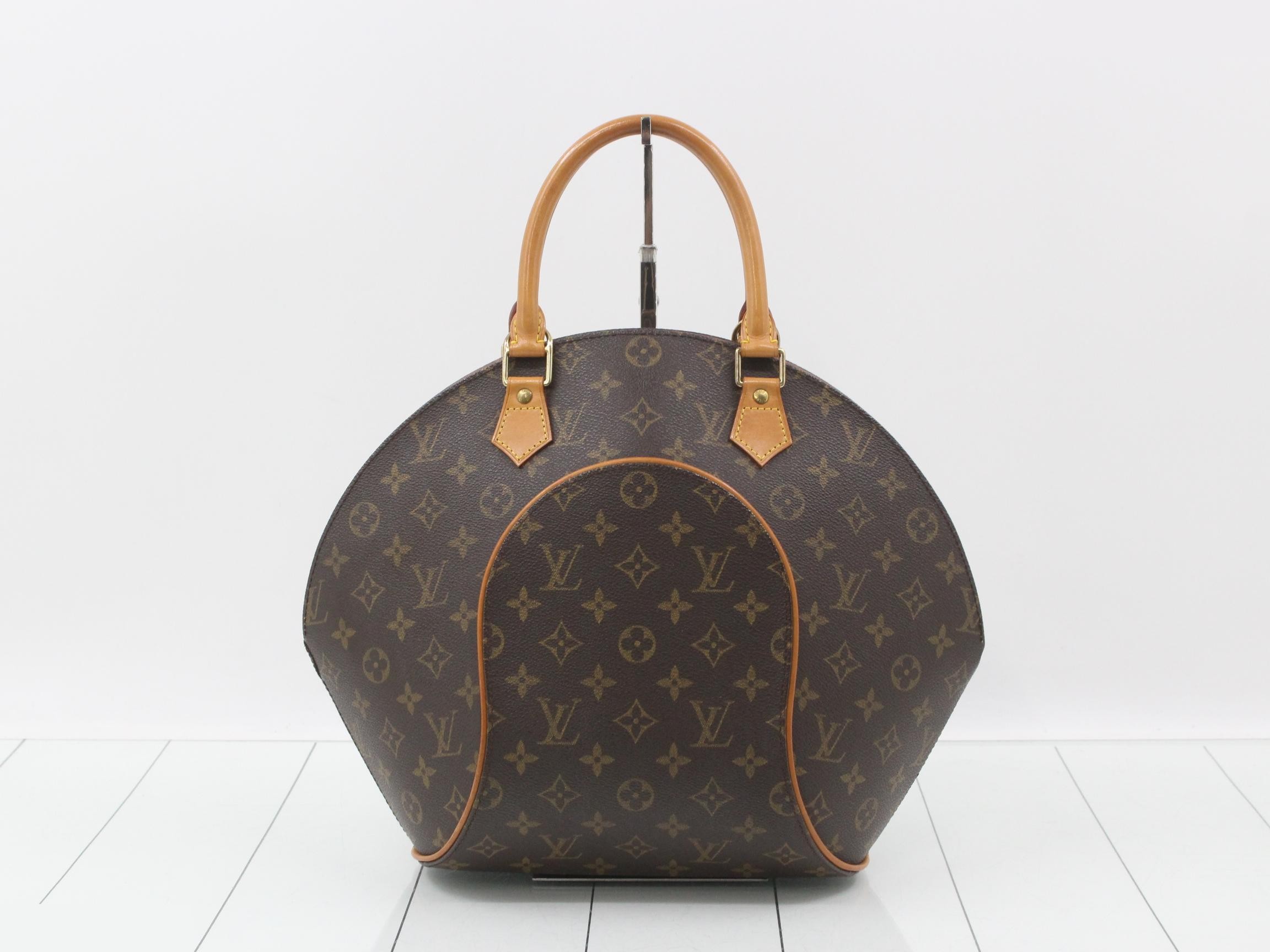 Monogram Ellipse MM Handbag with Gold Hardware — view 2