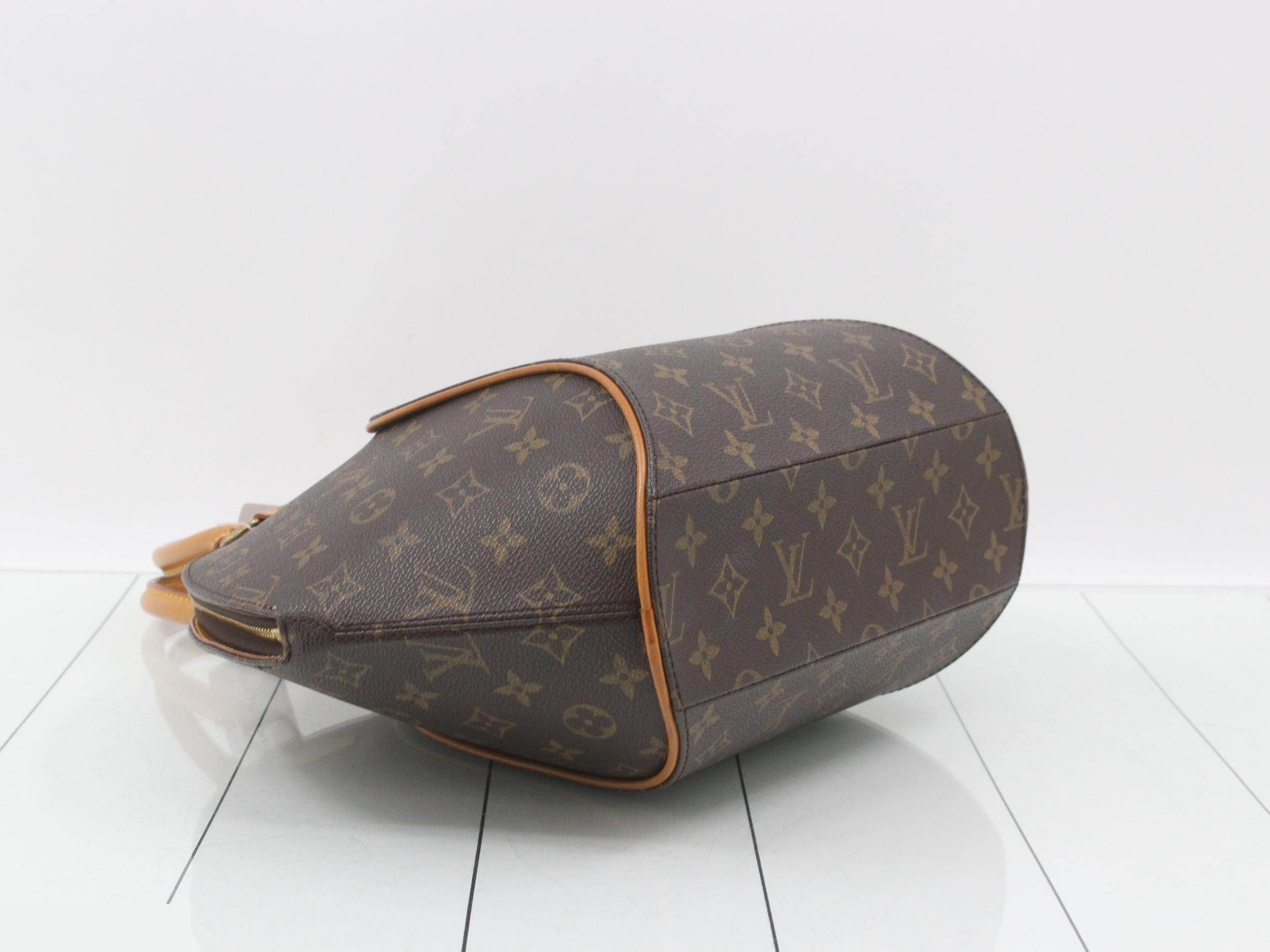 Monogram Ellipse MM Handbag with Gold Hardware — view 5