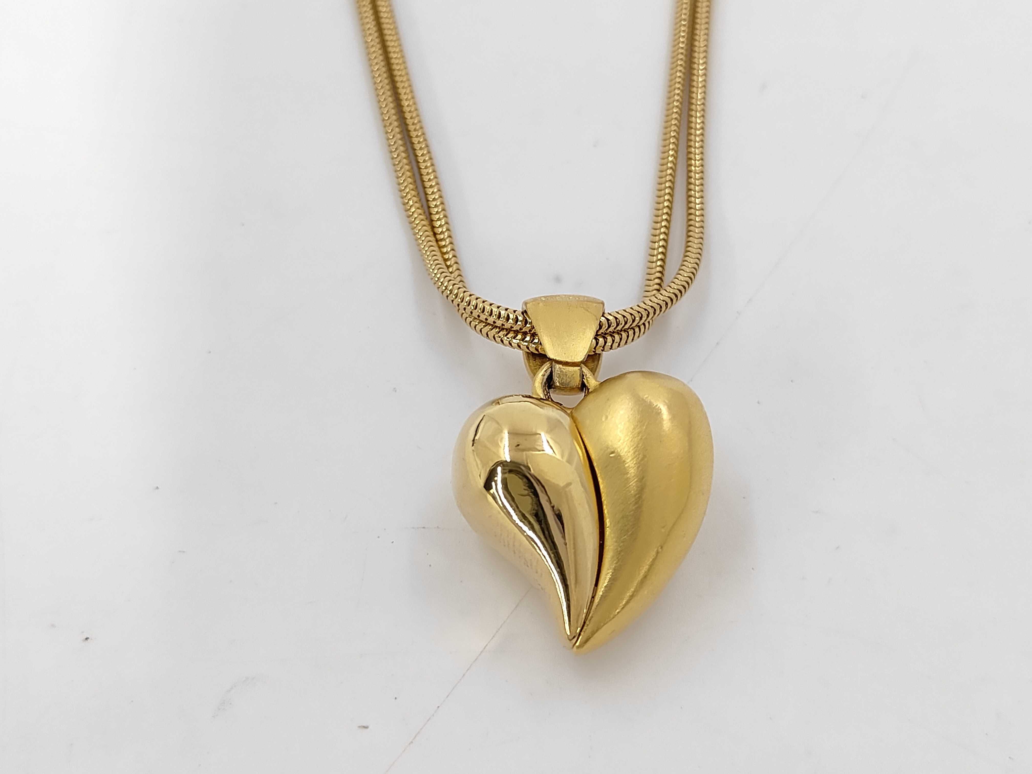 Heart 4G Logo GP Necklace — view 2
