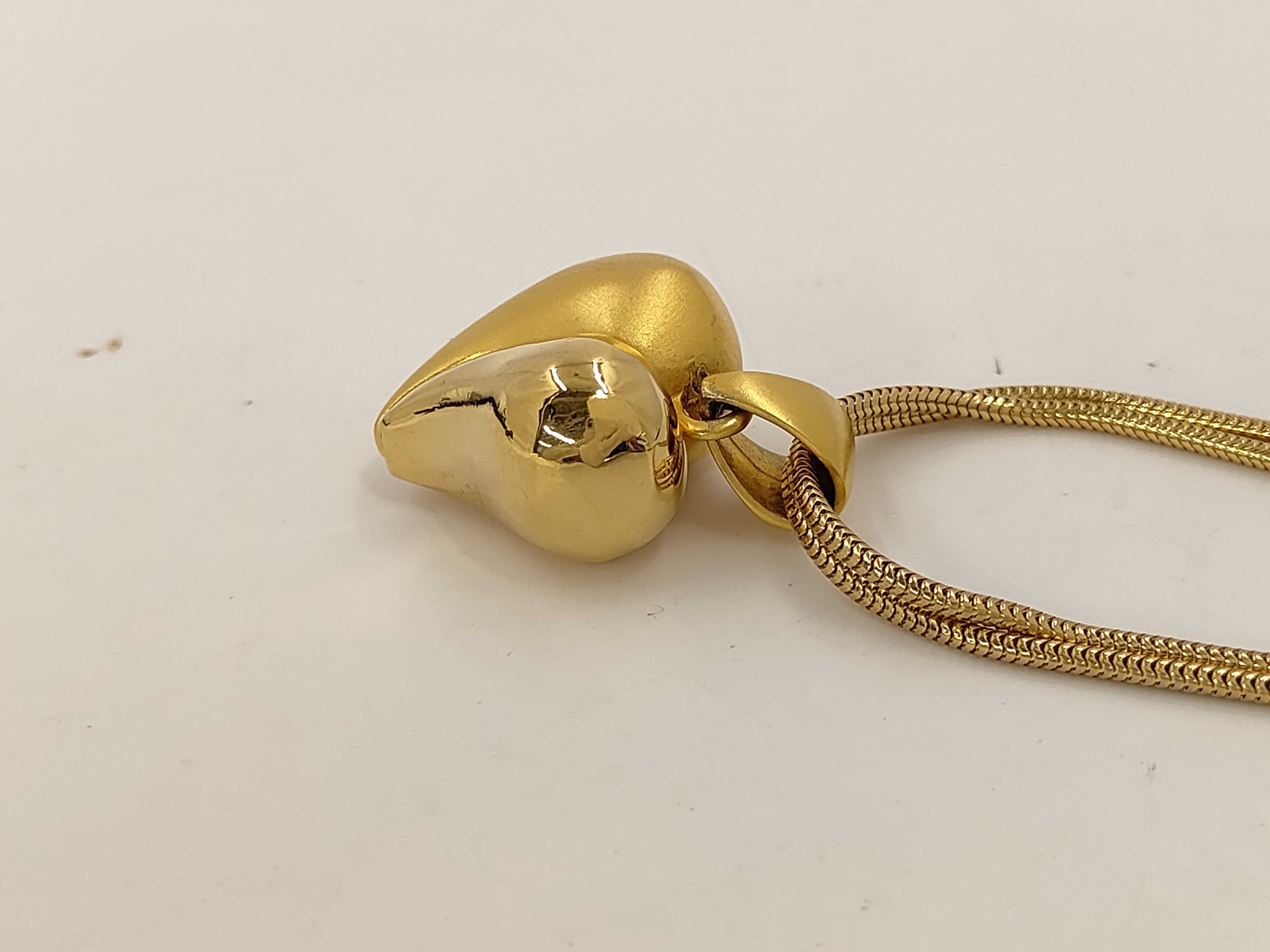 Heart 4G Logo GP Necklace — view 5