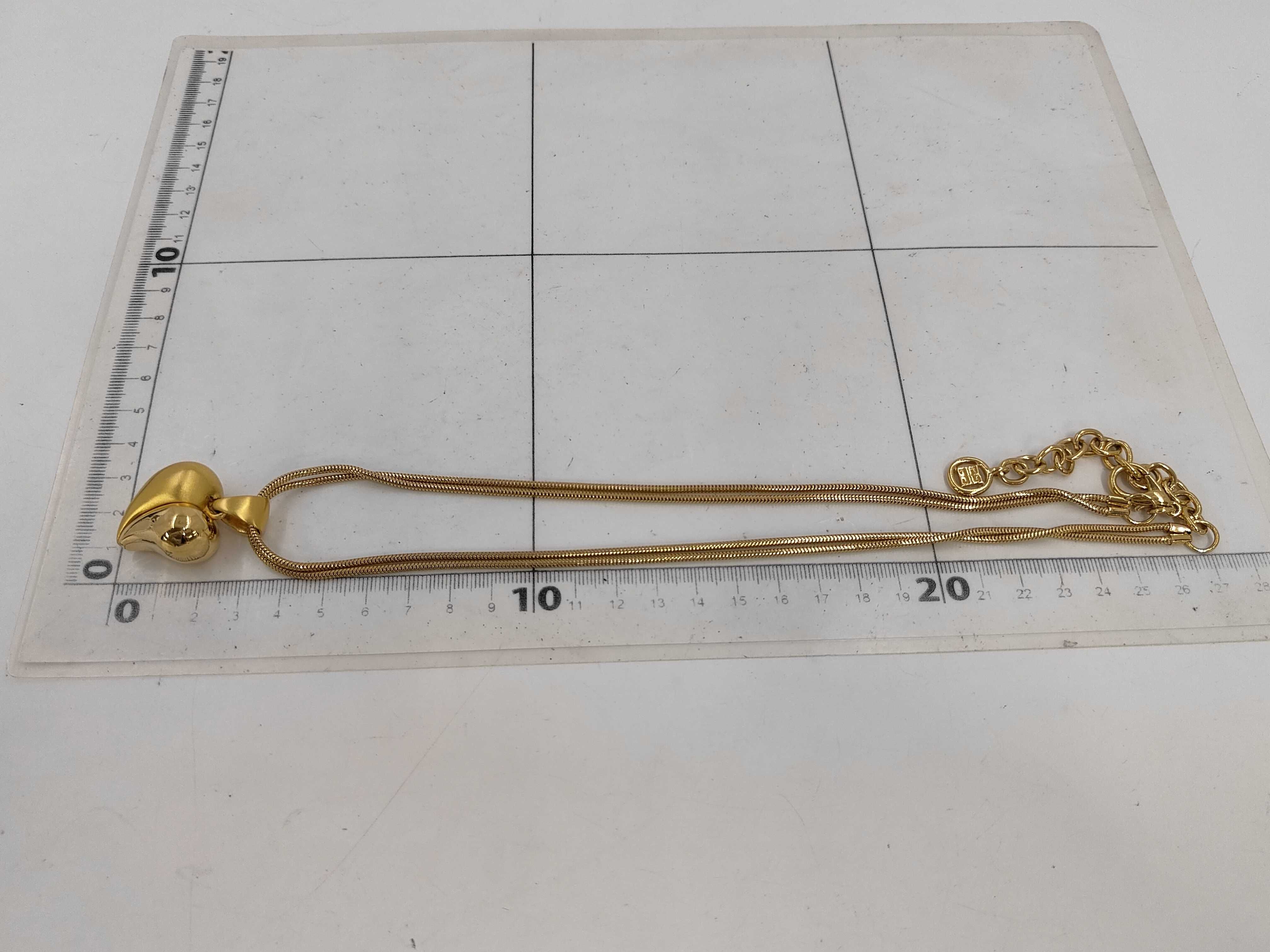 Heart 4G Logo GP Necklace — view 6