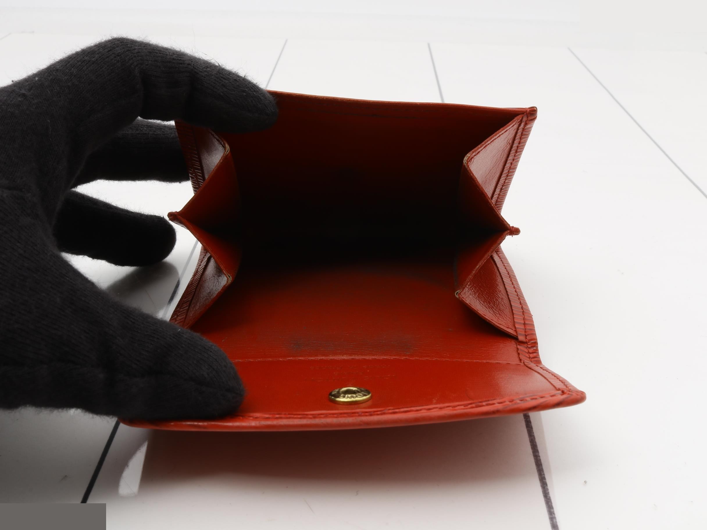 Portemonnaie Simple Rouge M6341E — view 4