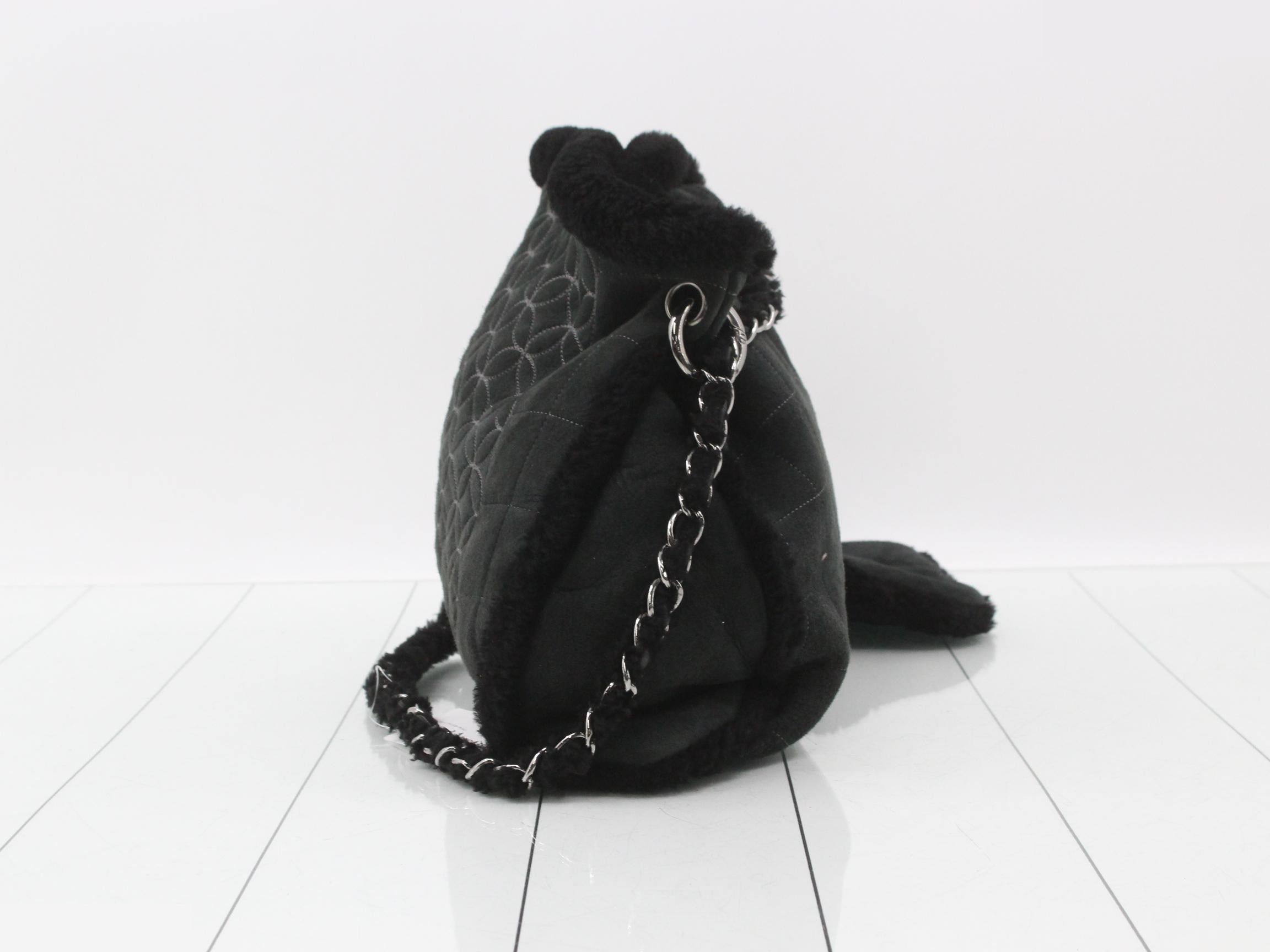 Camellia Mouton Chain Shoulder Bag — view 3