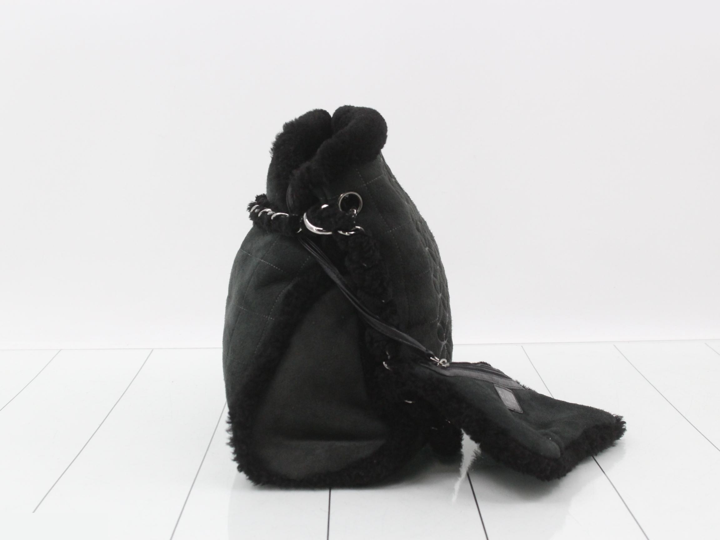 Camellia Mouton Chain Shoulder Bag — view 4