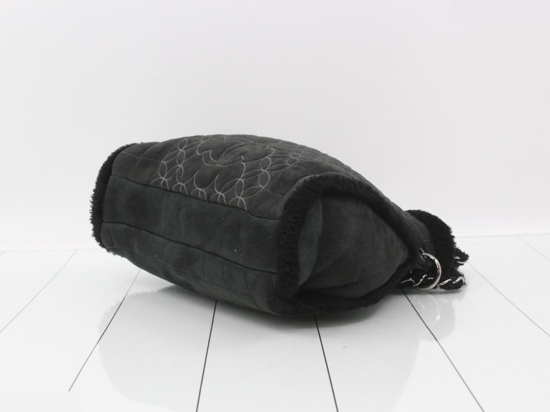 Camellia Mouton Chain Shoulder Bag — view 6