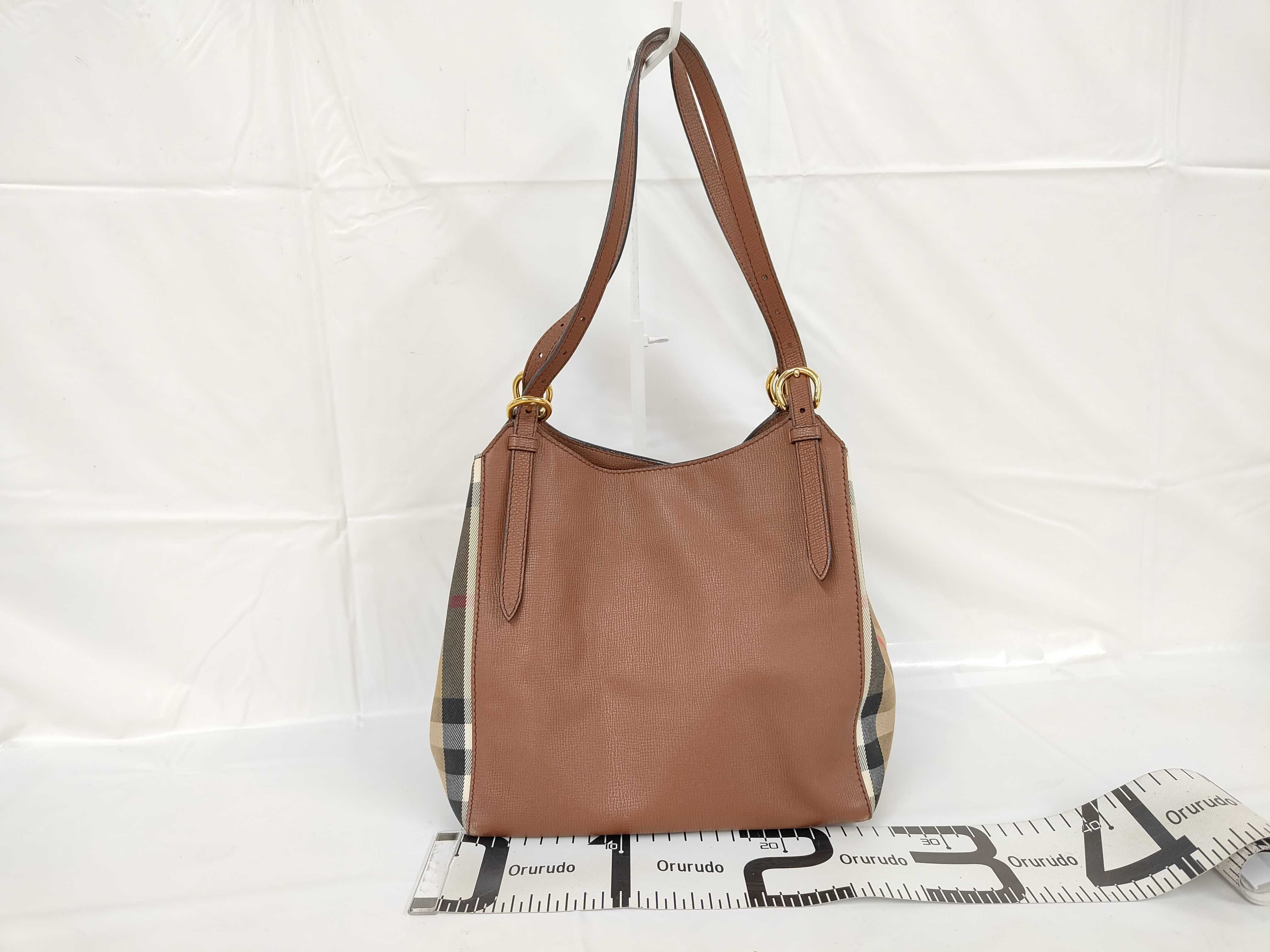 tote bag, Nova Check shoulder bag — view 2