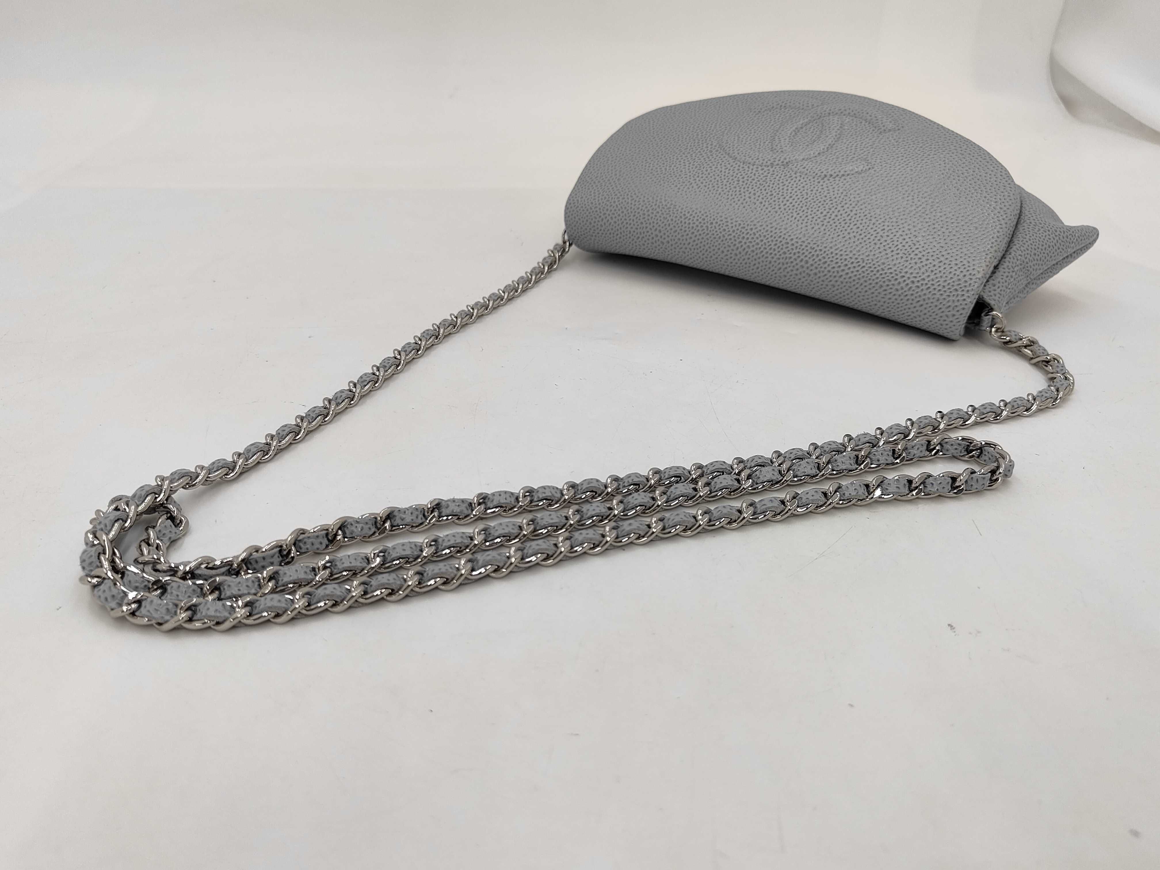 Chain Wallet, Rare Color: Light Blue, Shoulder Bag — view 3